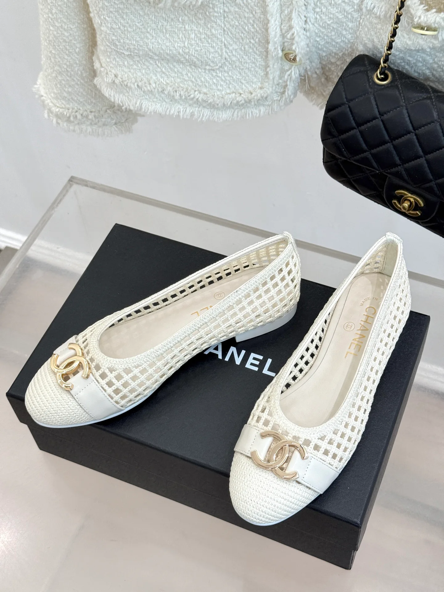 Women's Ballet Flats CHANEL 17240716