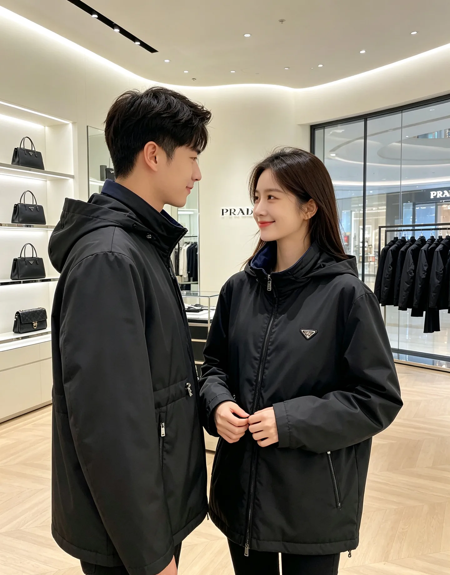 Куртки И Пуховики Мужские Prada 18609375