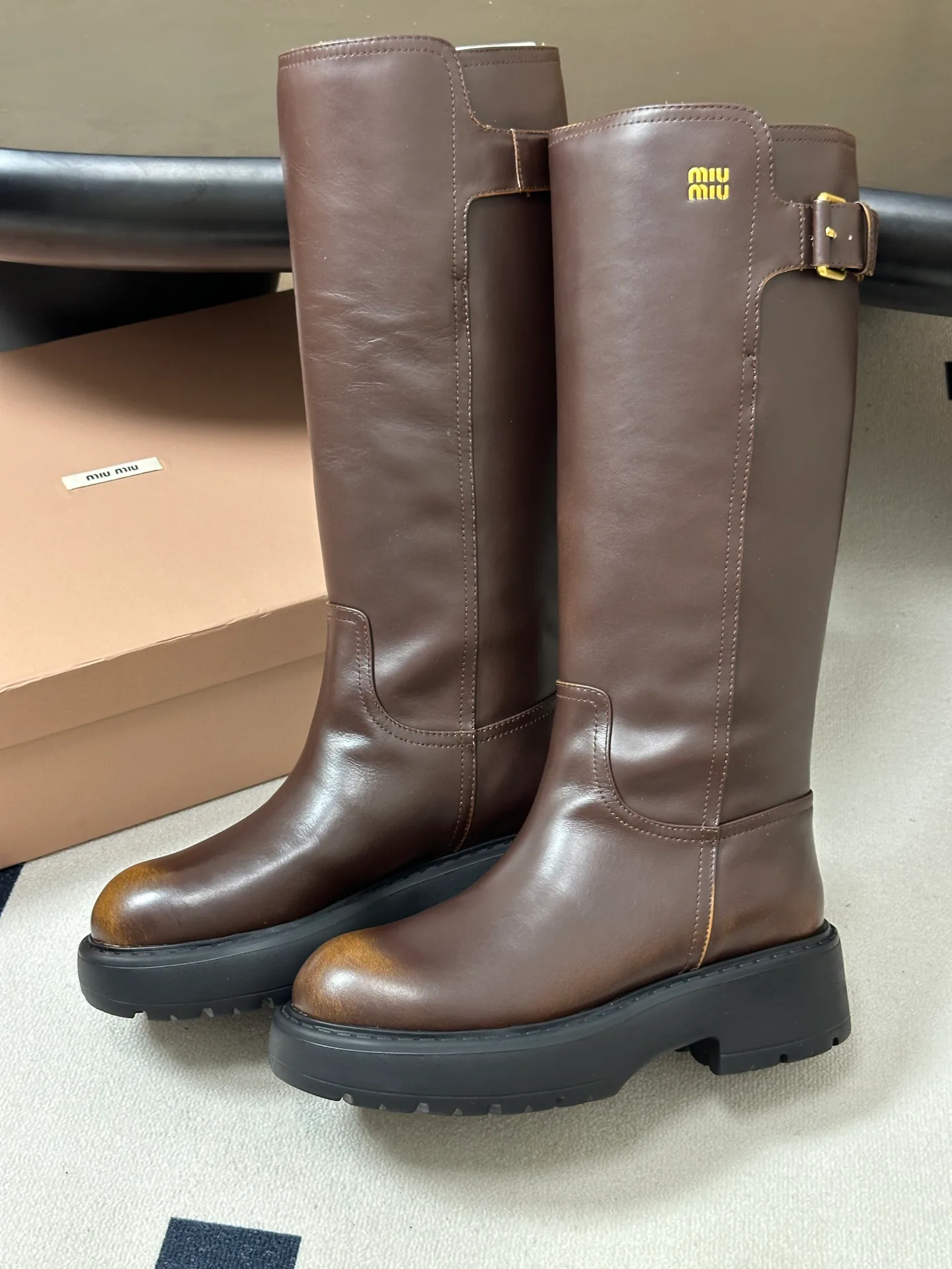 Women's Boots MIU MIU 17830782