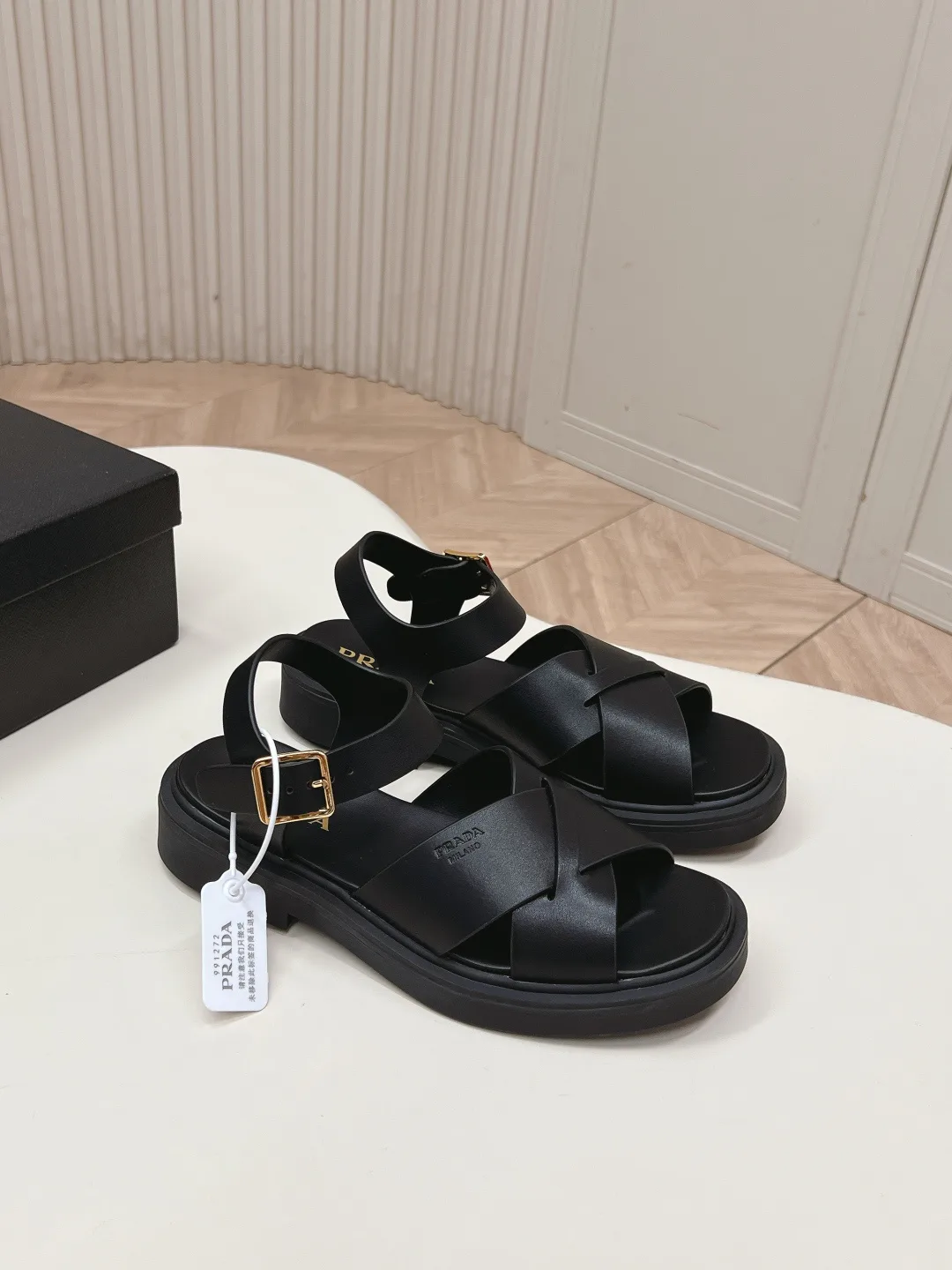 Women's Open-Toe Sandals PRADA 17704012