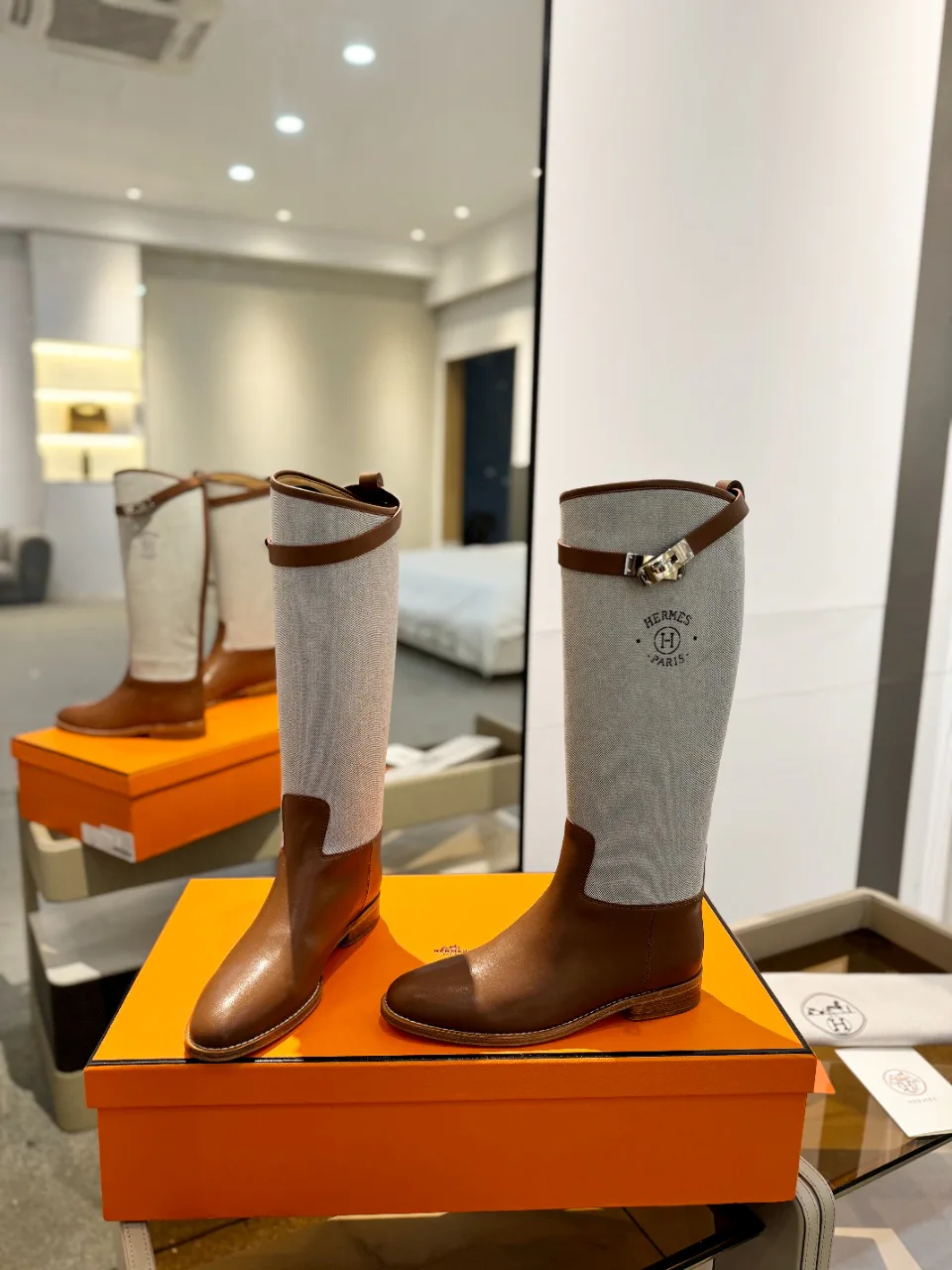 Women's Boots HERMES 18521316