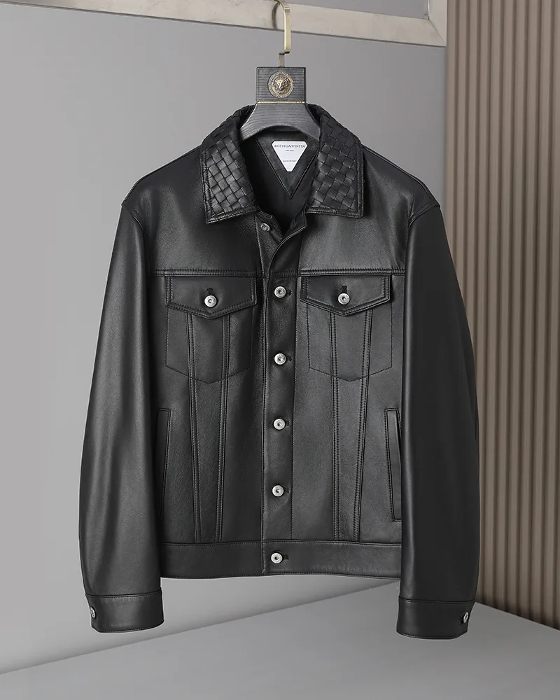 Men's Leather Jackets And Sheepskin Coats BOTTEGA VENETA 18157016