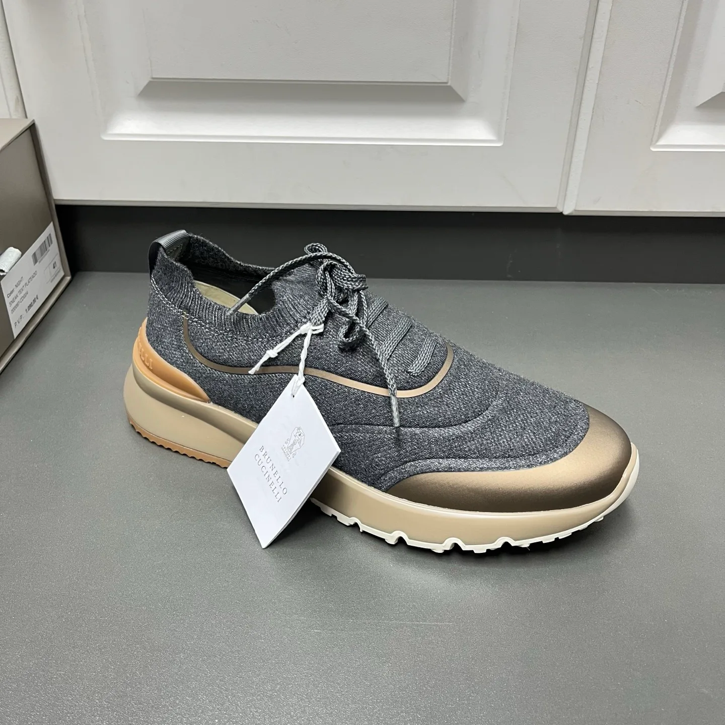 Кроссовки Мужские Brunello Cucinelli 18633752