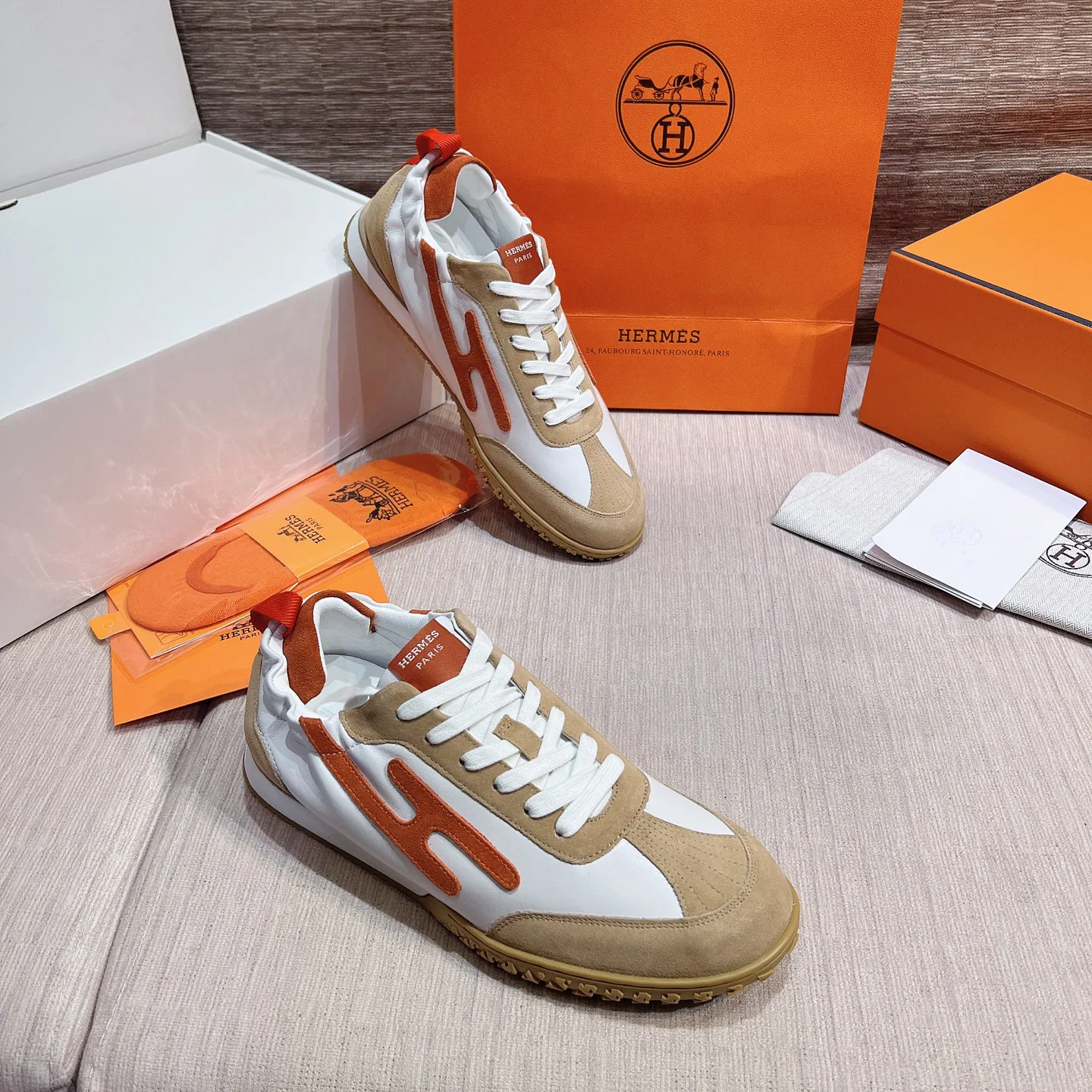 Men's Sneakers HERMES 17749545