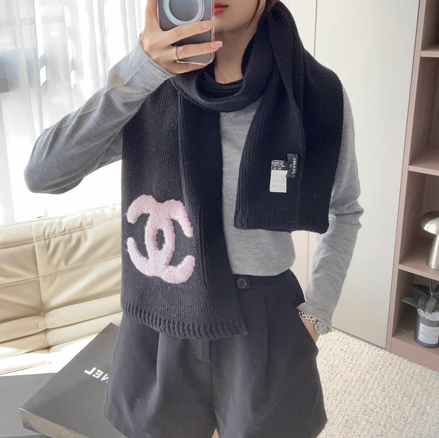 Scarves CHANEL 18401233
