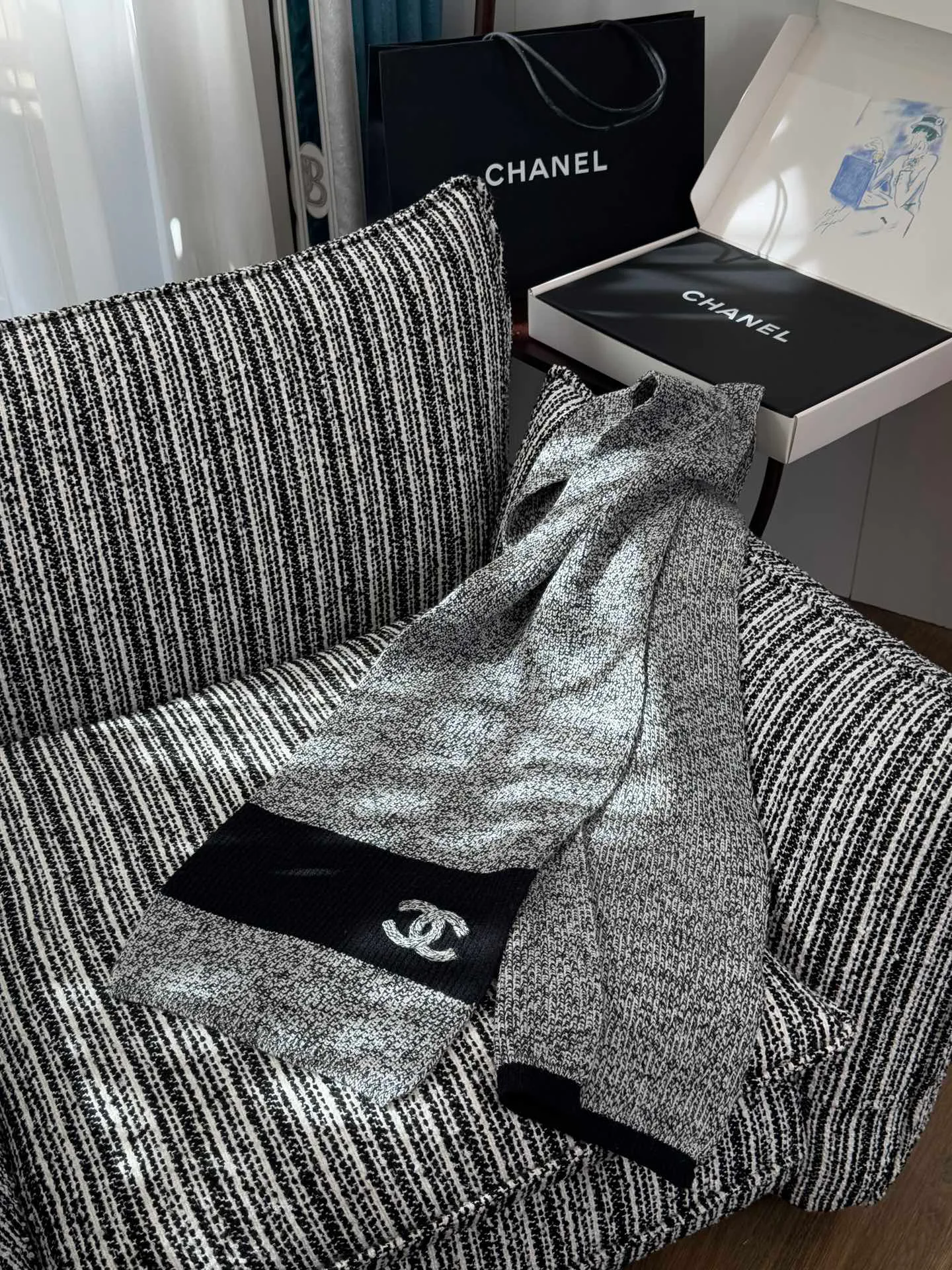Scarves CHANEL 17992833