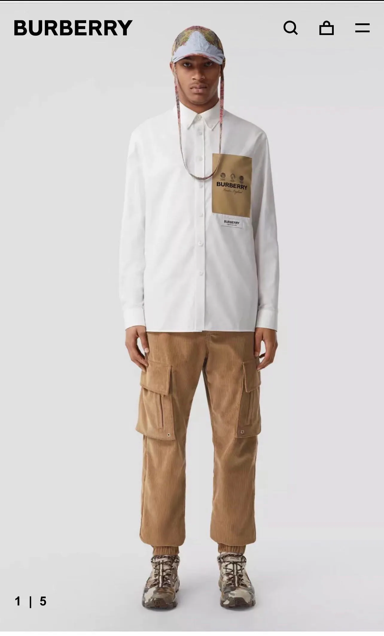 Men's Shirts BURBERRY 17967417