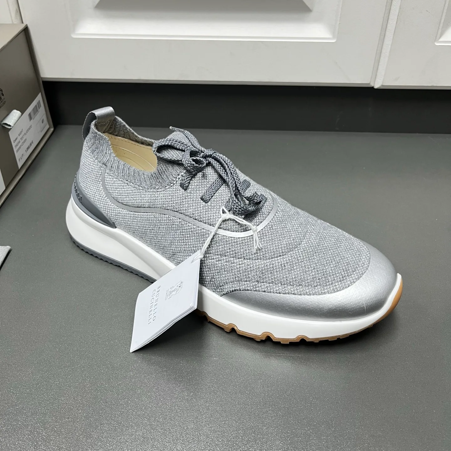 Кроссовки Мужские Brunello Cucinelli 18633754