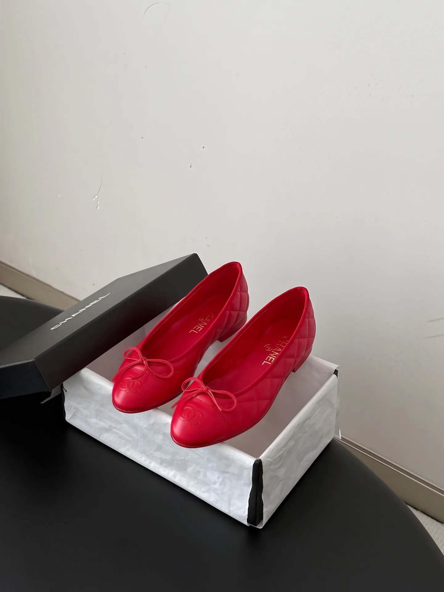 Women's Ballet Flats CHANEL 18083671