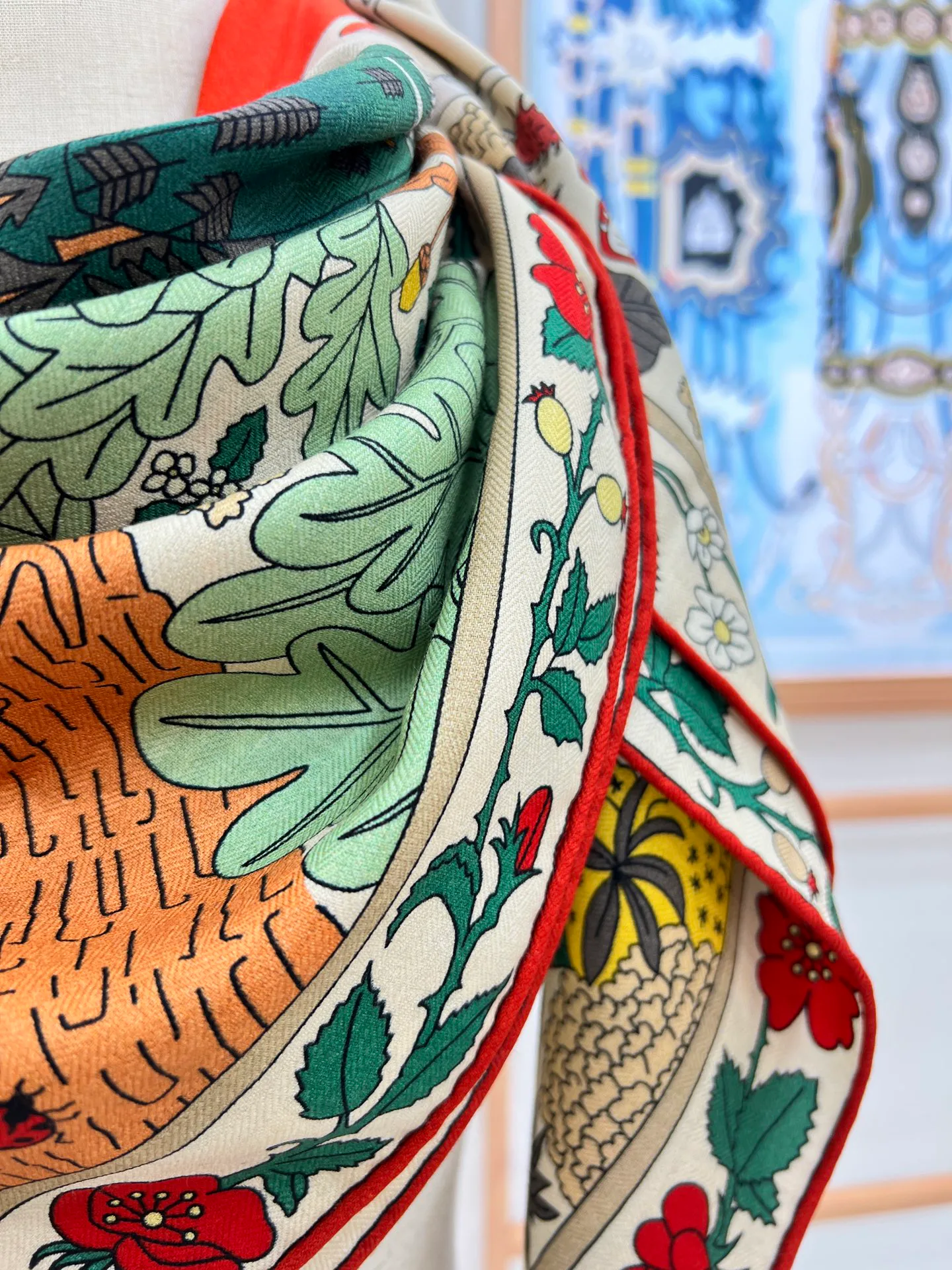 Silk Scarves HERMES 18222459
