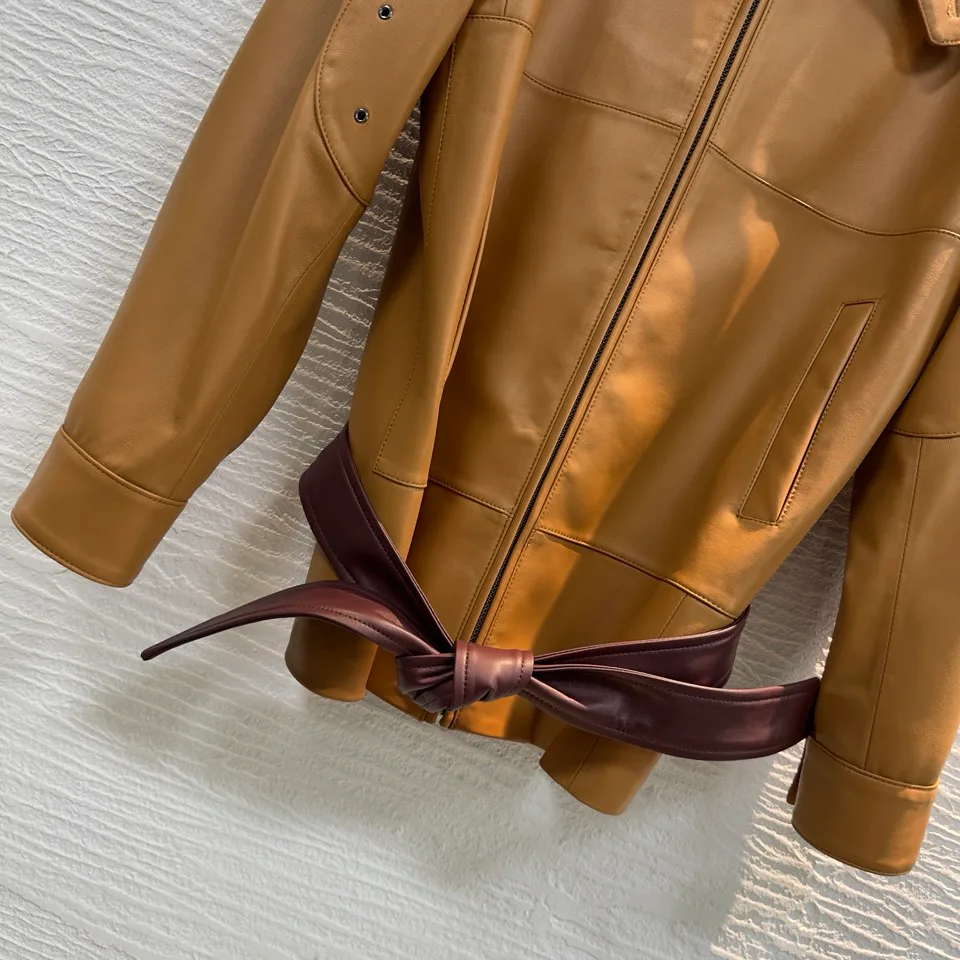 Women's Leather Jackets And Sheepskin Coats SAINT LAURENT 18172688