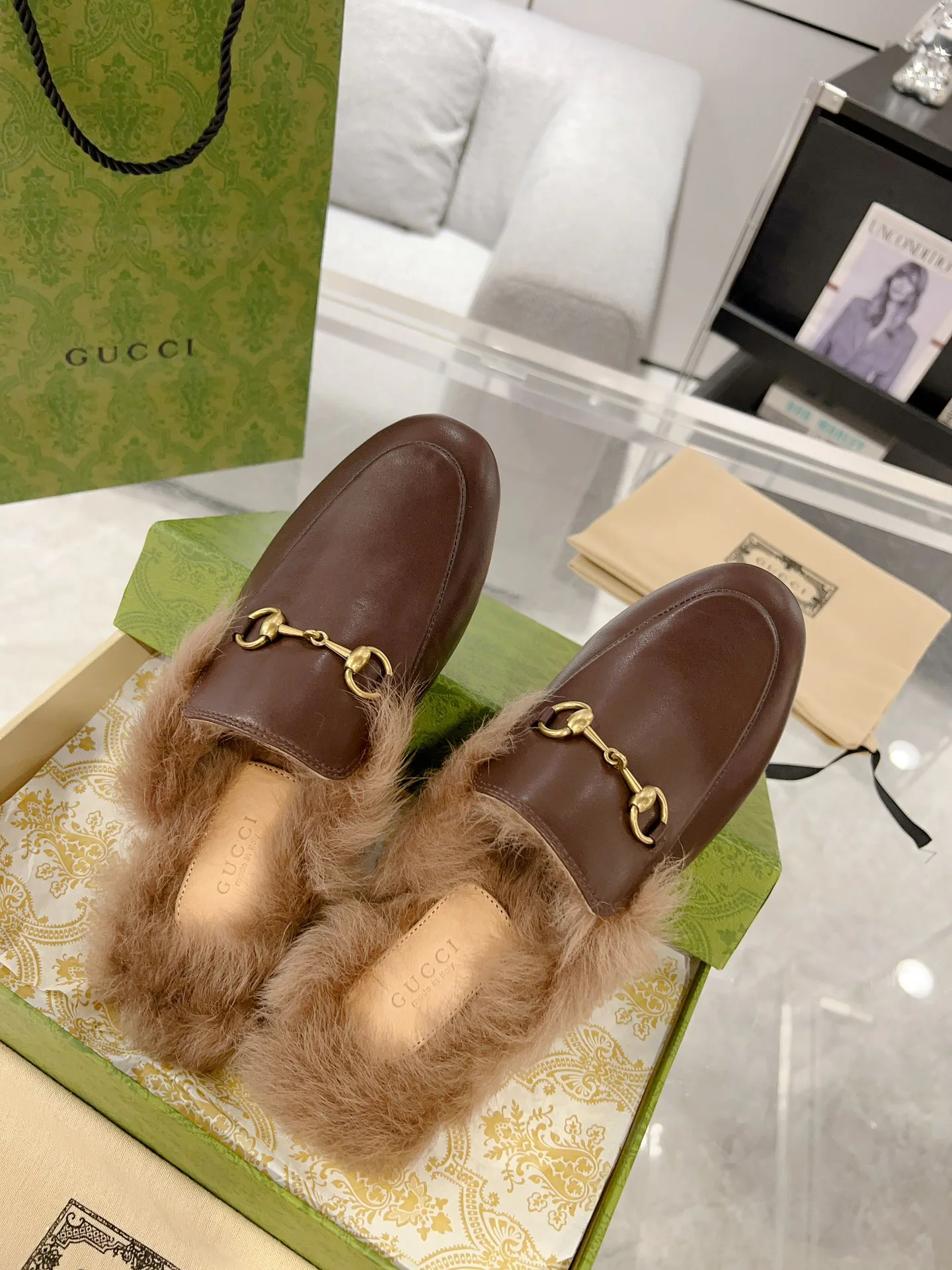 Women's Loafers And Moccasins GUCCI 18414242