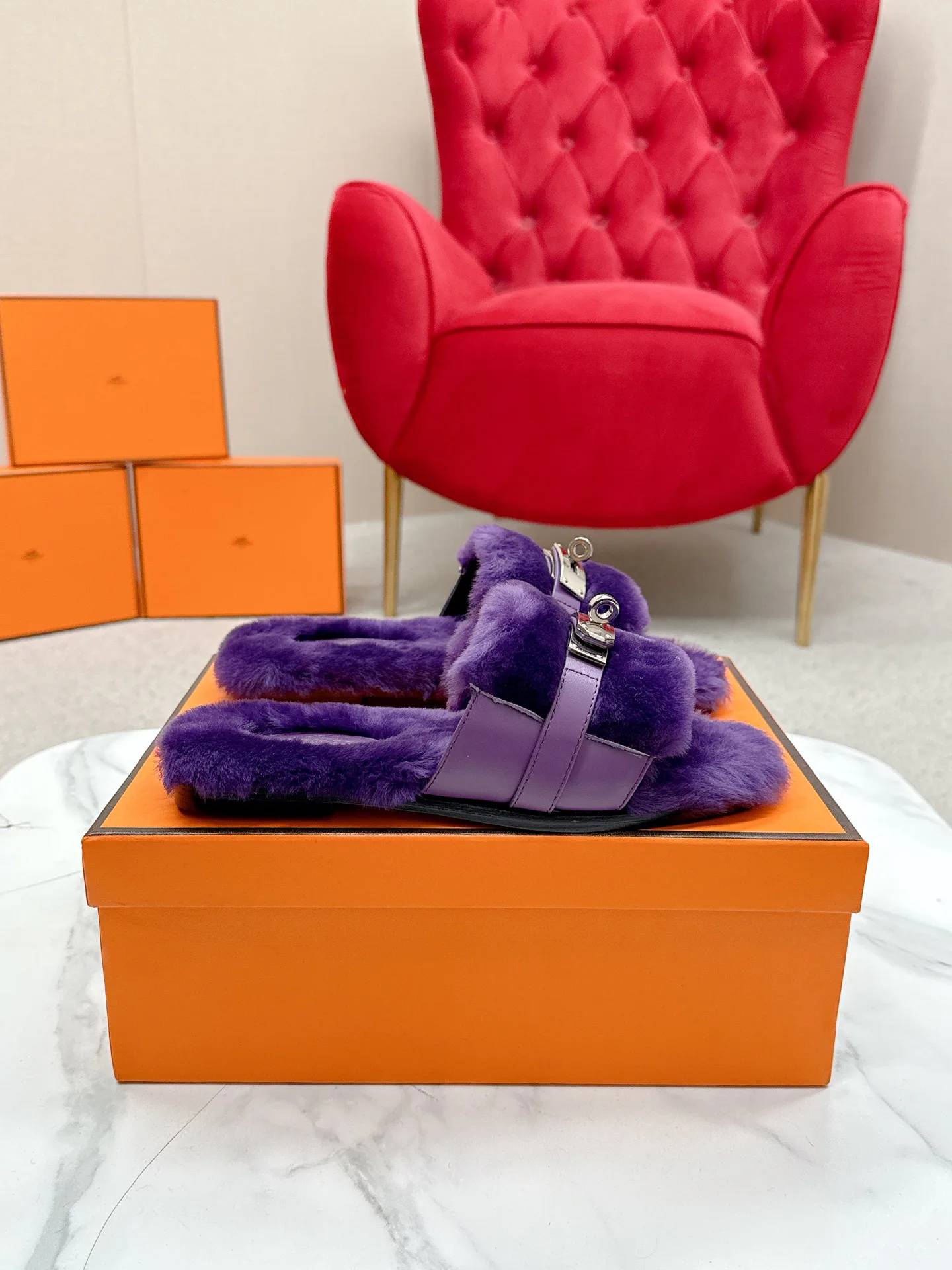 Women's Slippers HERMES 18235655