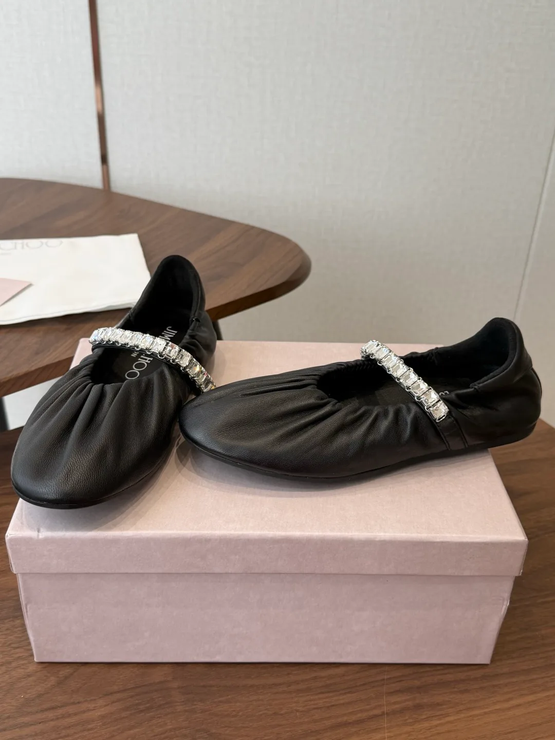 Women's Ballet Flats JIMMY CHOO 18258081