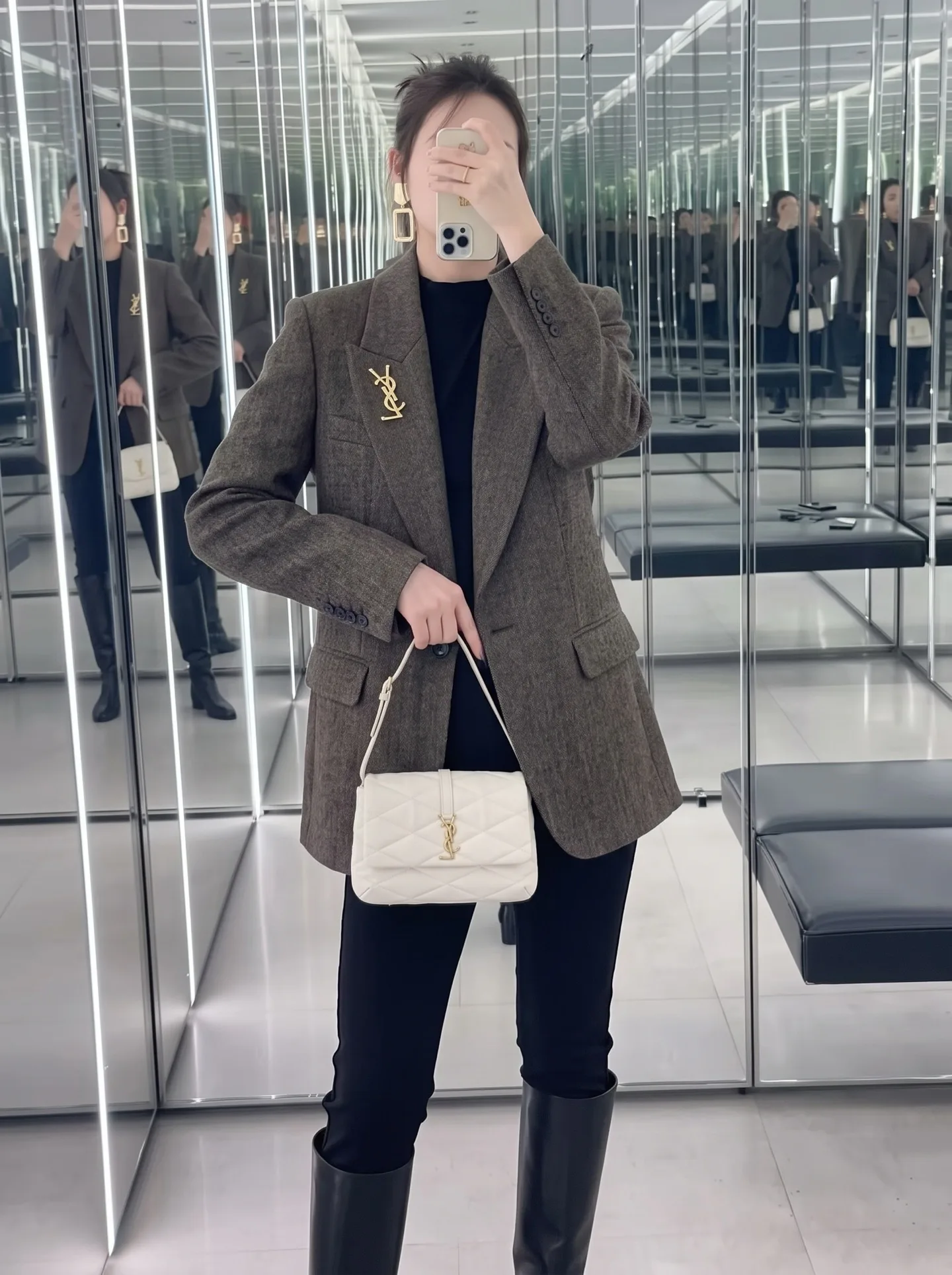 Women's Blazers SAINT LAURENT 18396751