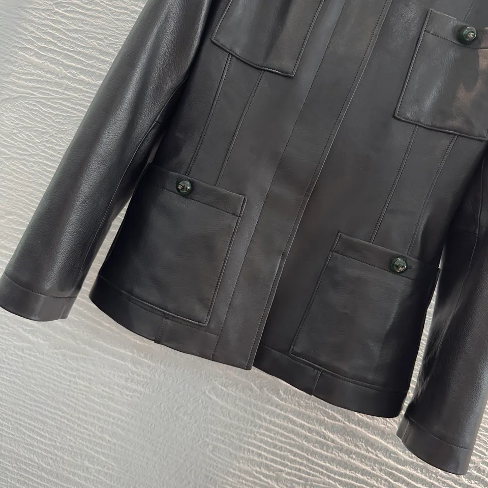 Women's Leather Jackets And Sheepskin Coats CHANEL 17820479