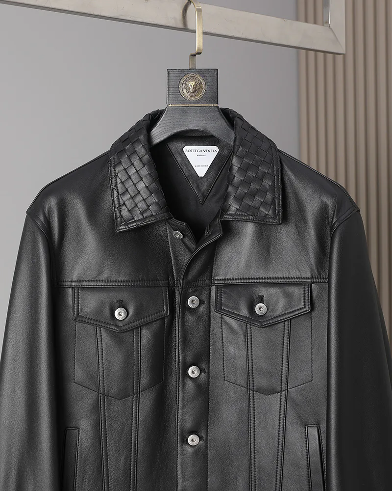 Men's Leather Jackets And Sheepskin Coats BOTTEGA VENETA 18157016