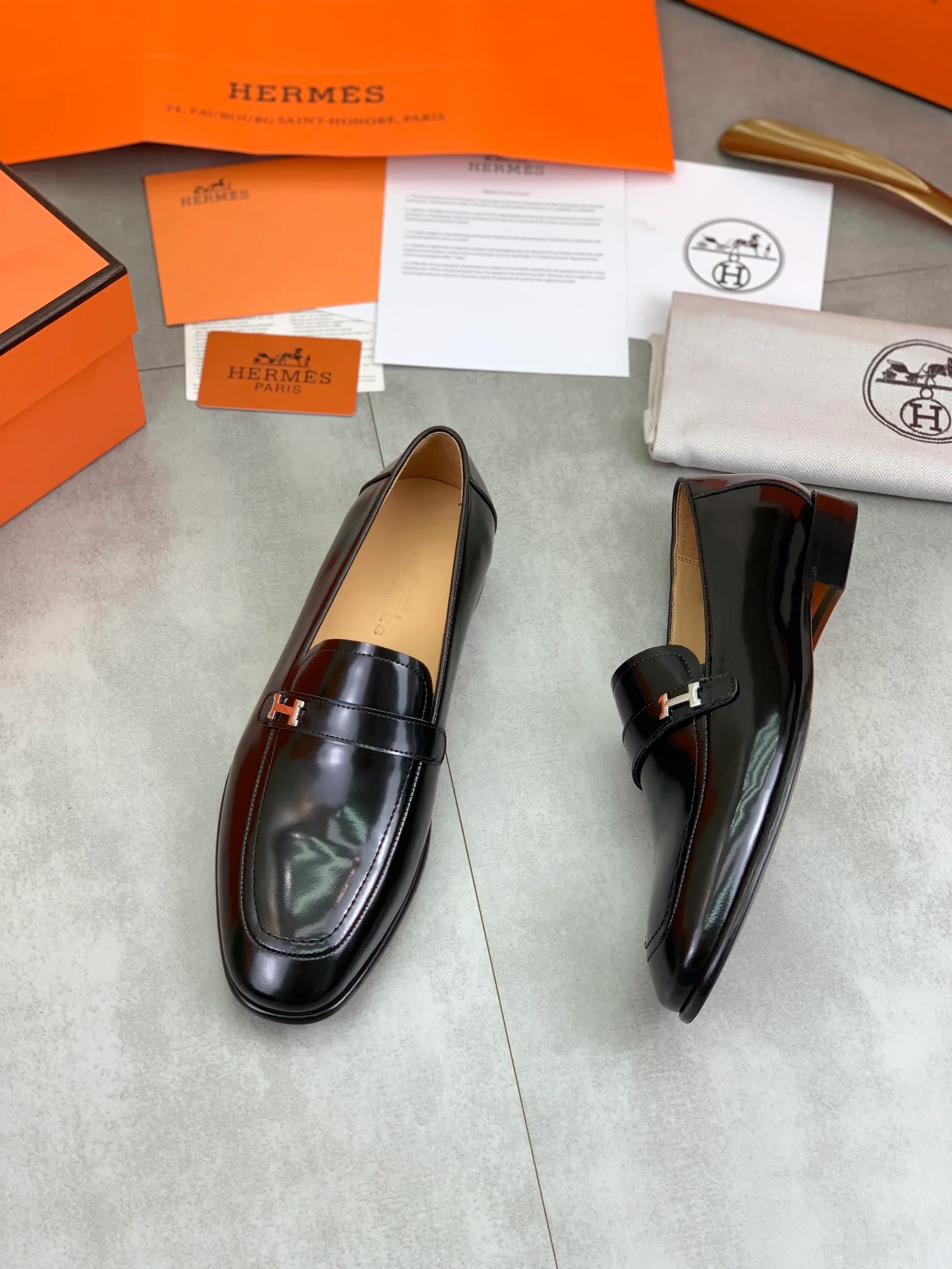 Men's Loafers And Dress Shoes HERMES 17745668