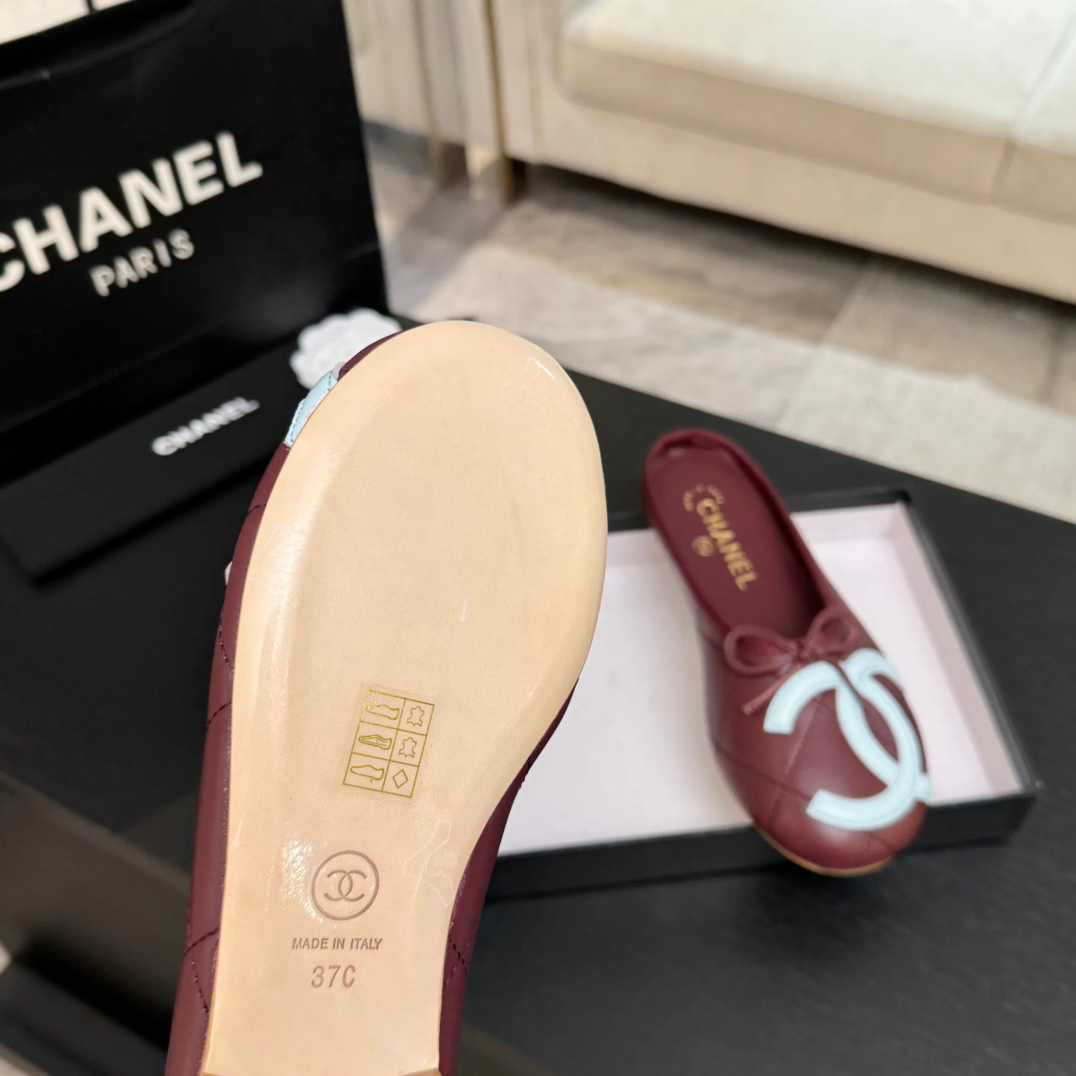 Women's Ballet Flats CHANEL 18063111