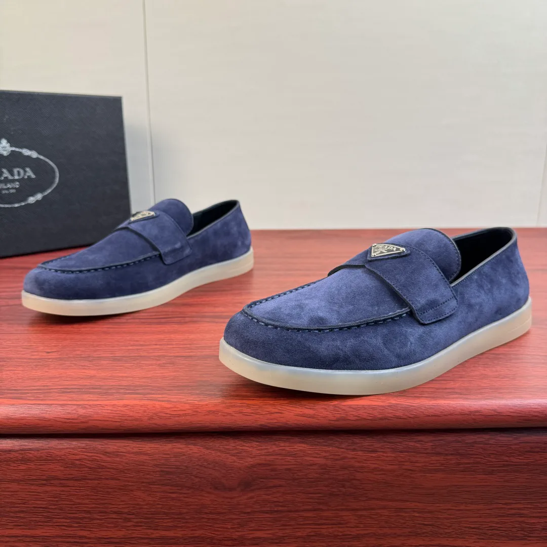 Men's Loafers And Dress Shoes PRADA 18100607