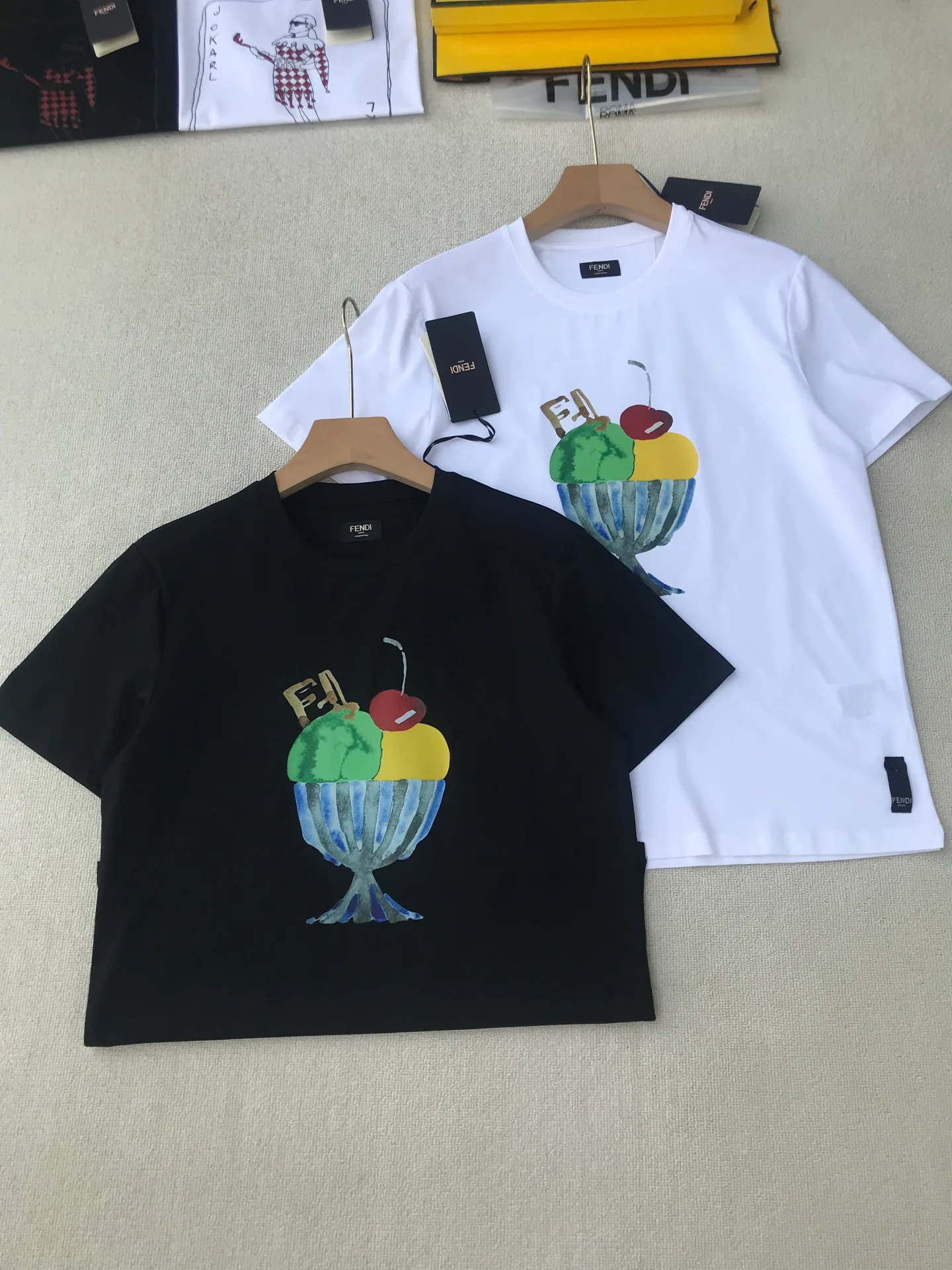 Men's T-Shirts FENDI 17027787
