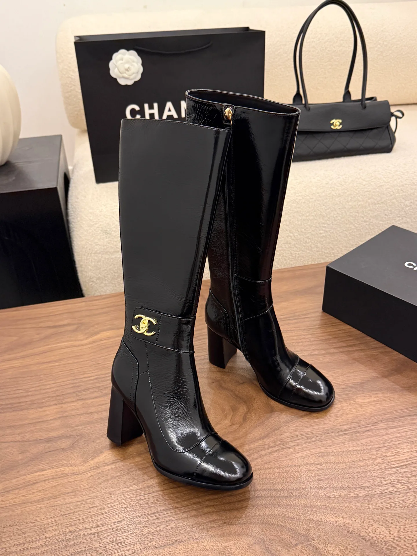Women's Boots CHANEL 17939489