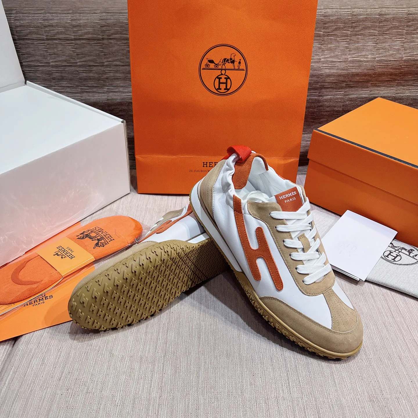 Men's Sneakers HERMES 17749545