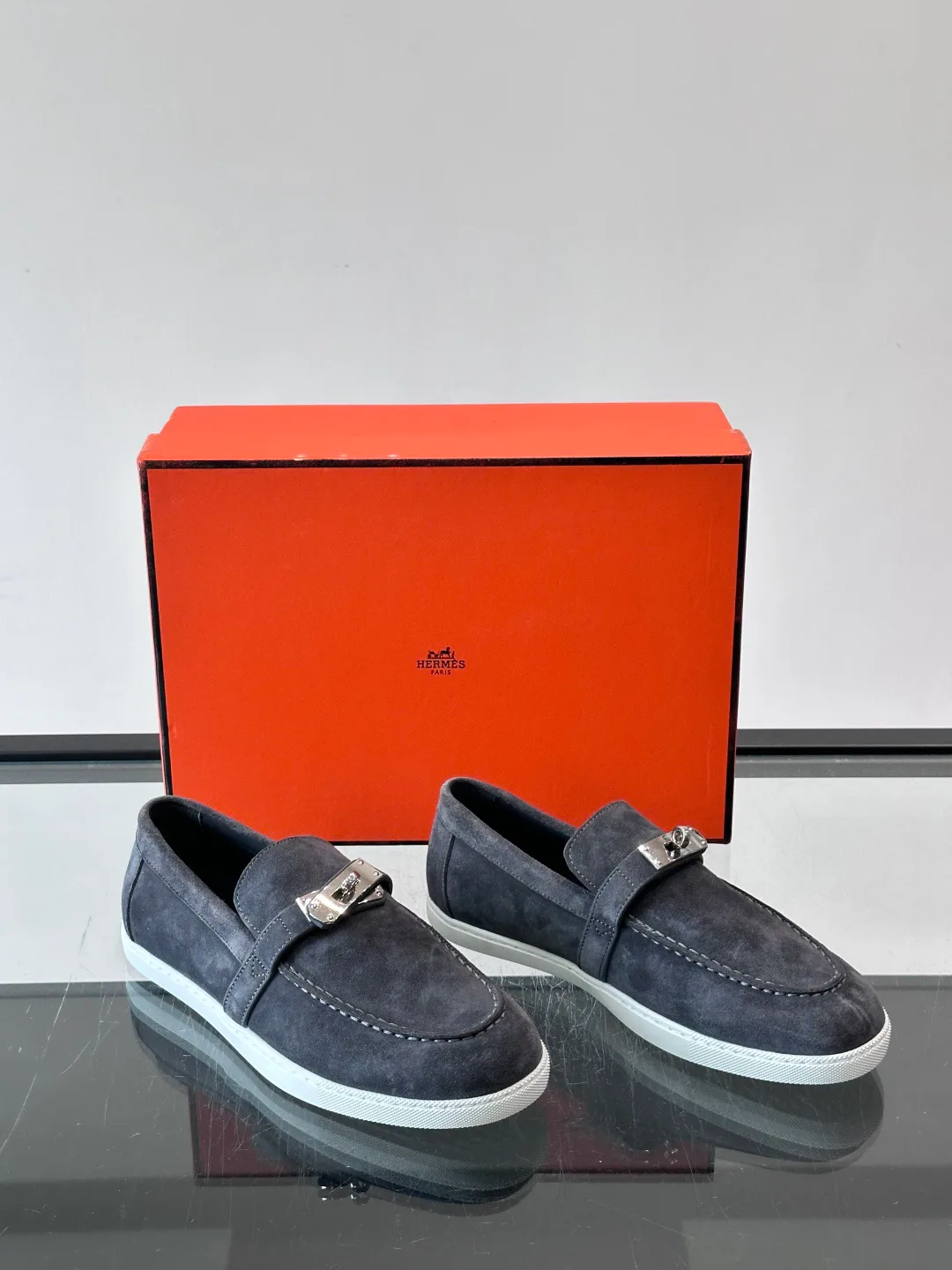 Men's Loafers And Dress Shoes HERMES 17904315