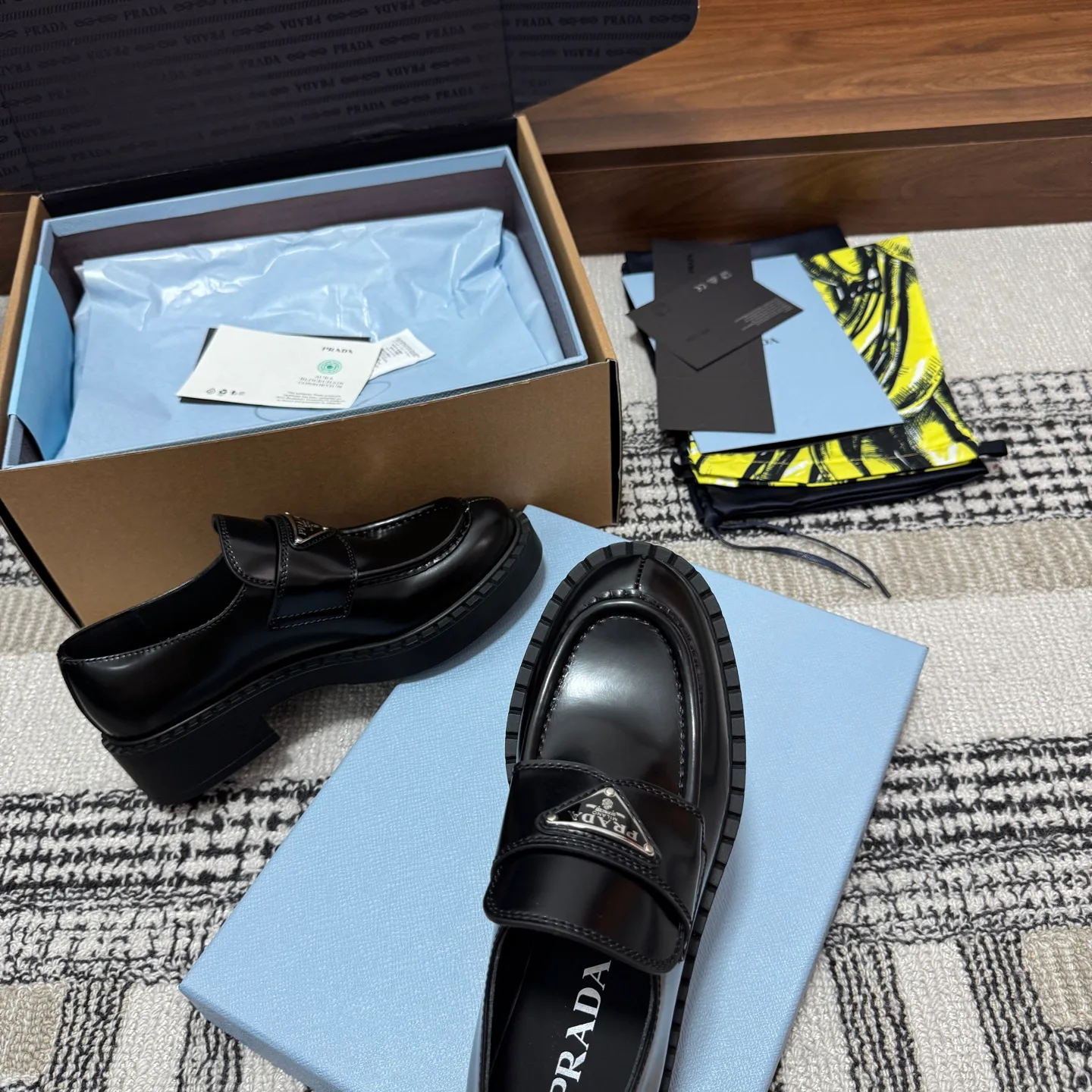 Women's Loafers And Moccasins PRADA 18083784