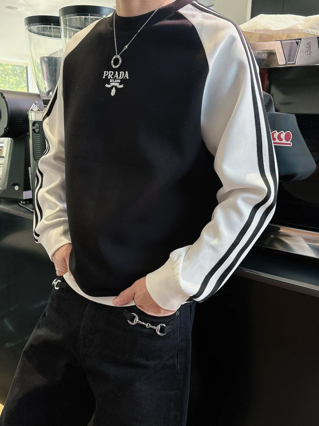 Men's Sweatshirts And Hoodies PRADA 18492045