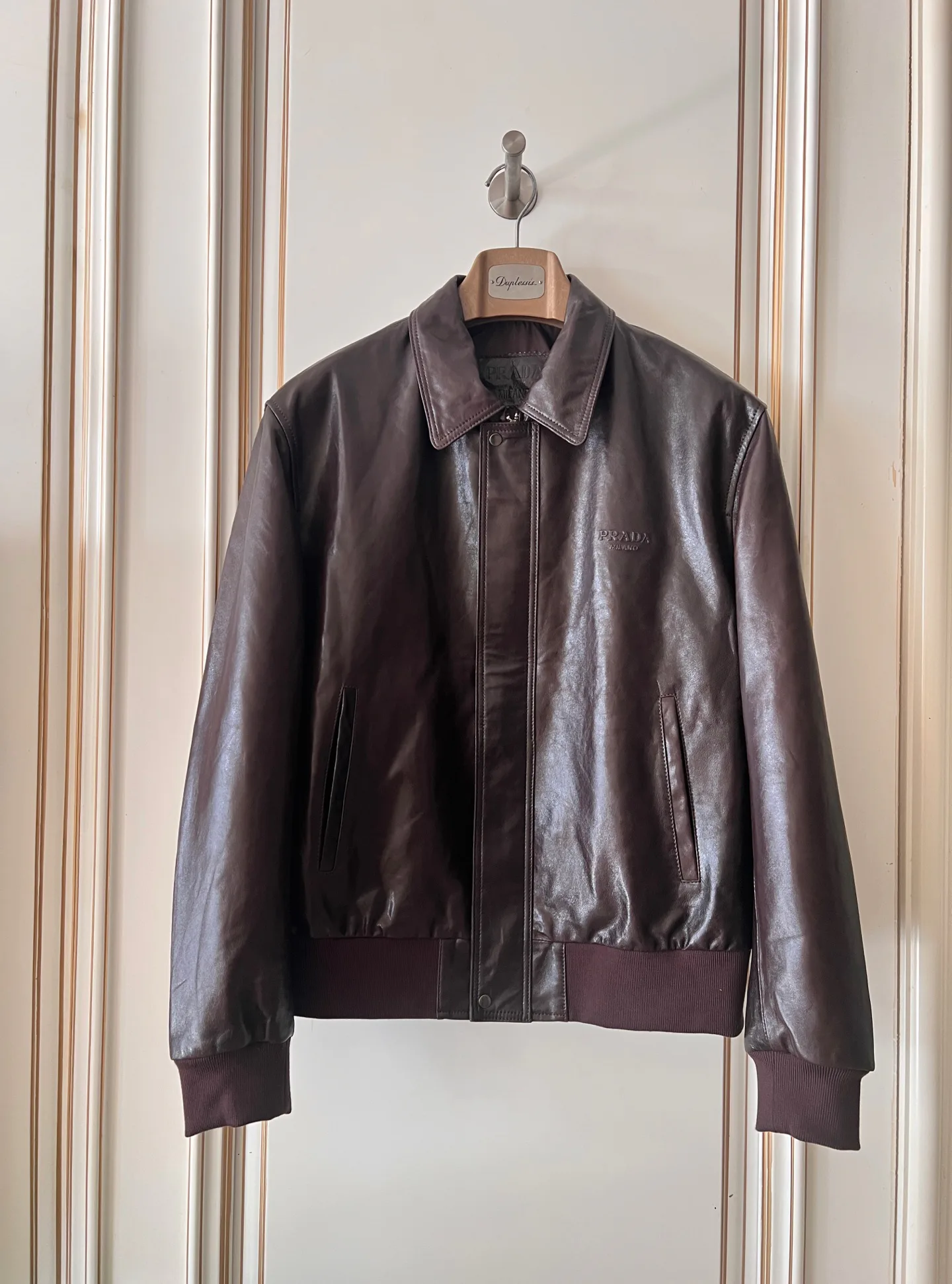 Women's Leather Jackets And Sheepskin Coats PRADA 18409020