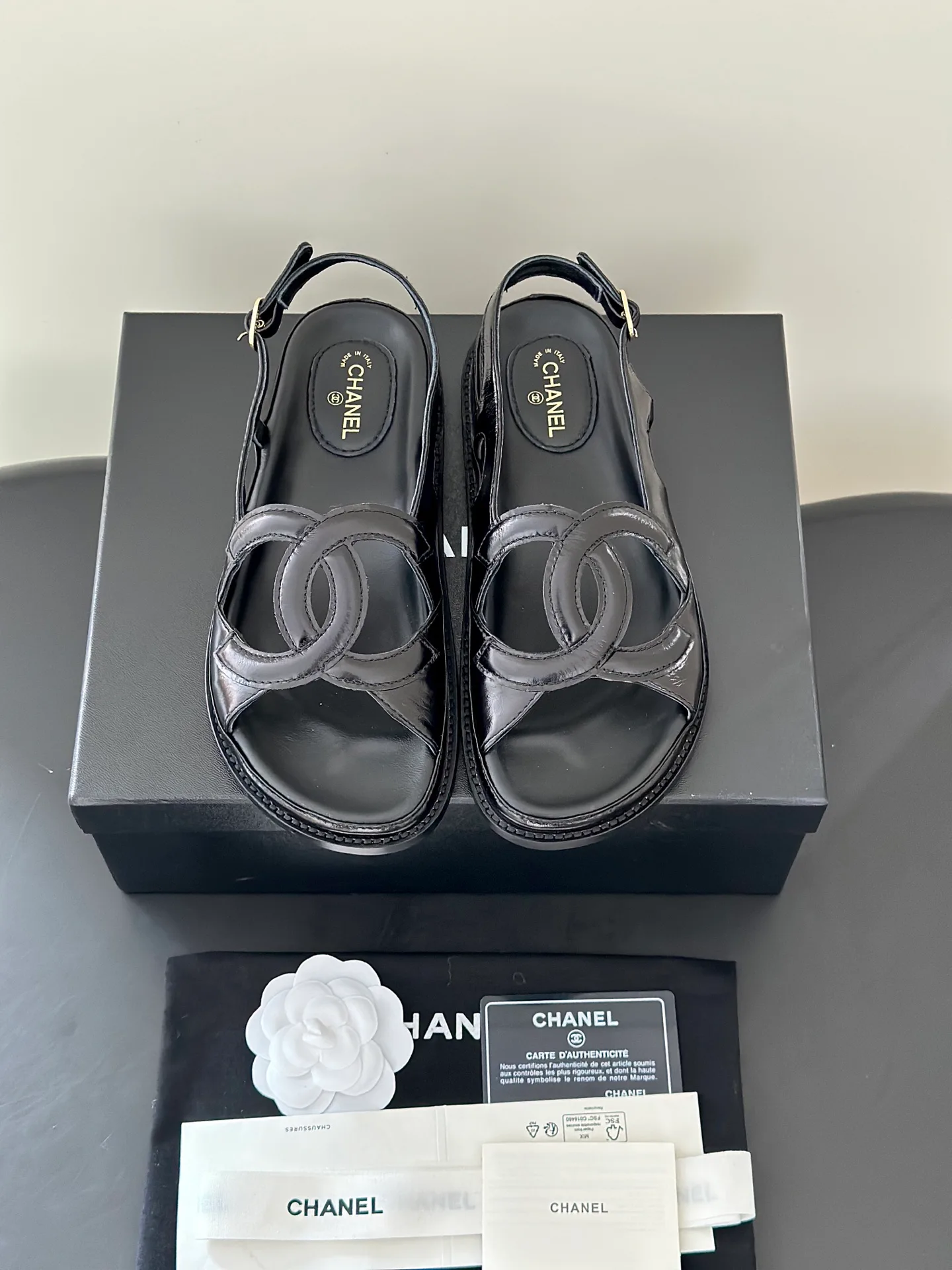 Women's Open-Toe Sandals CHANEL 18143030