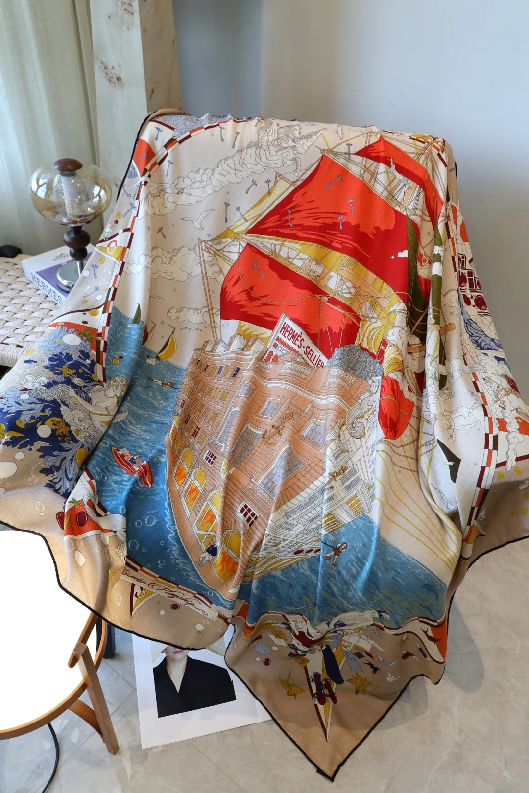 Silk Scarves HERMES 18093511