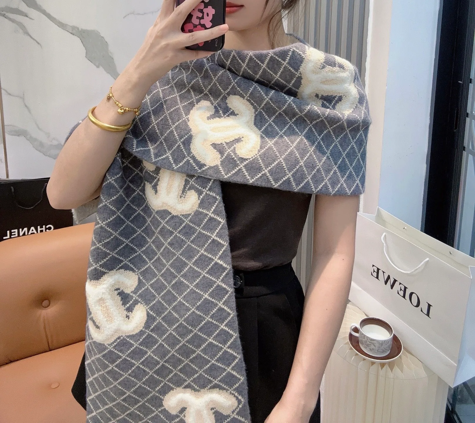 Scarves CHANEL 18105440