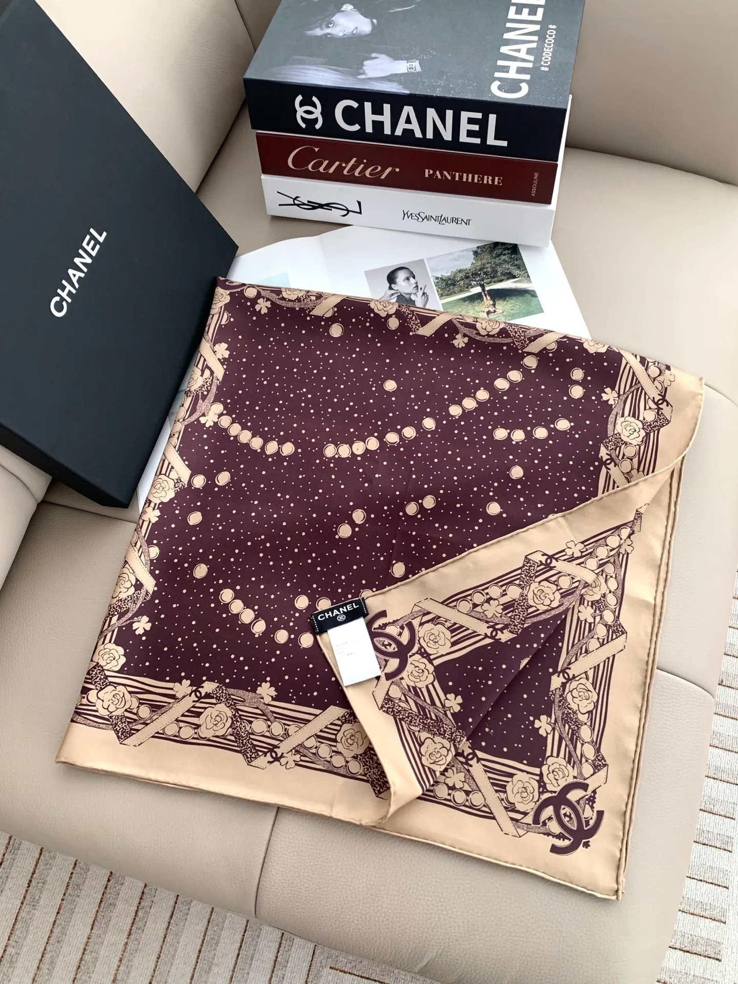 Silk Scarves CHANEL 18476593