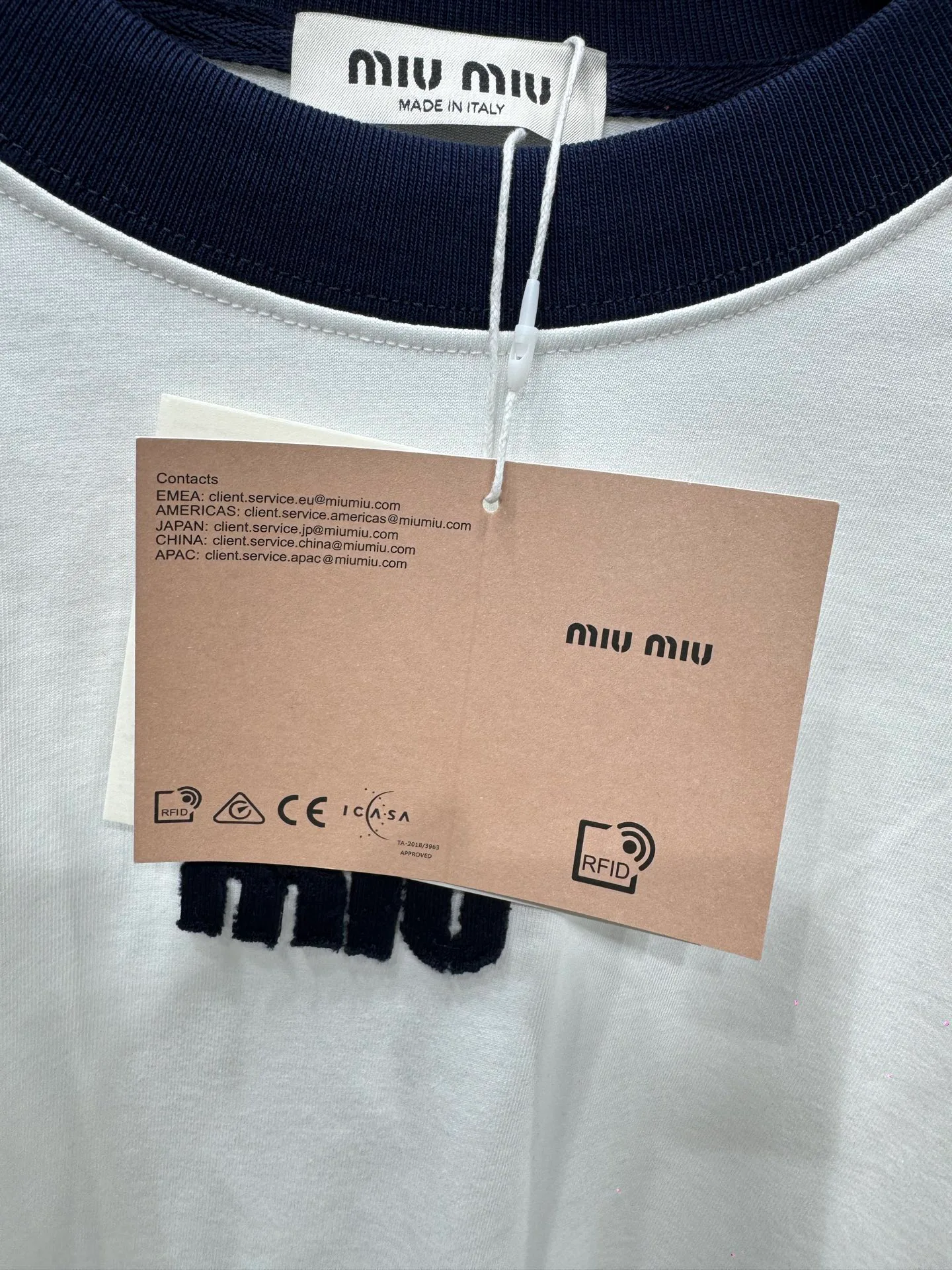 Men's T-Shirts MIU MIU 17924672