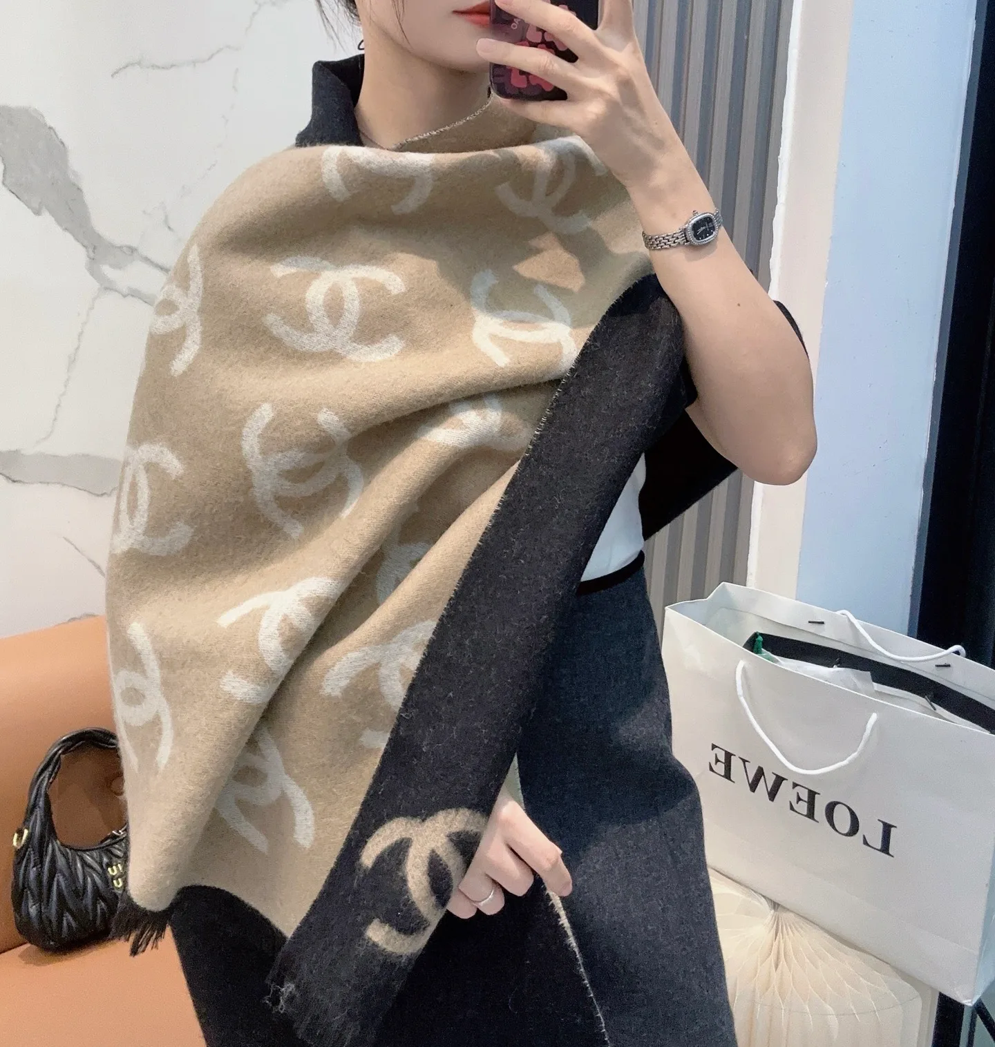 Scarves CHANEL 18401181