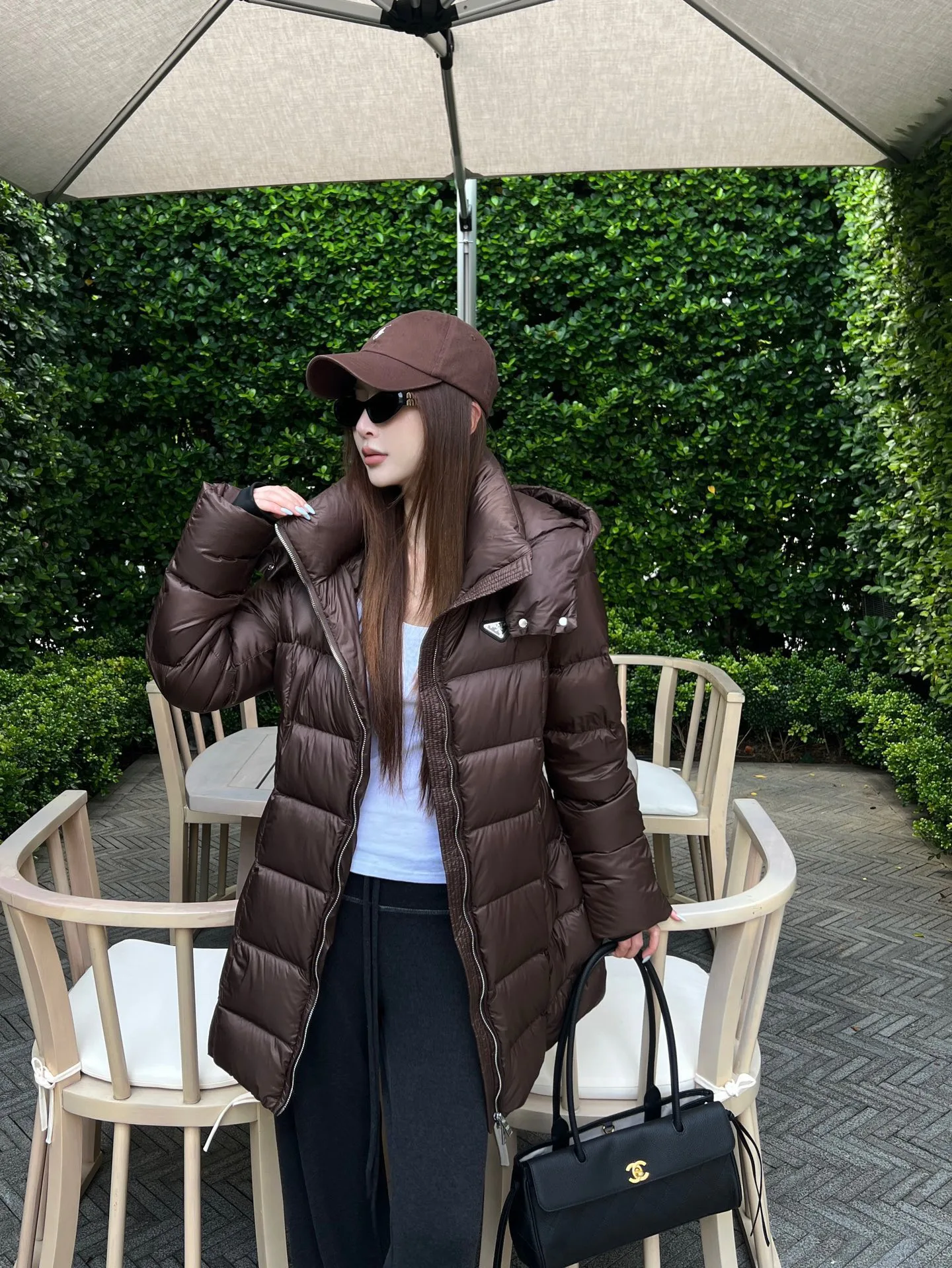 Куртки И Пуховики Женские Prada 18576958