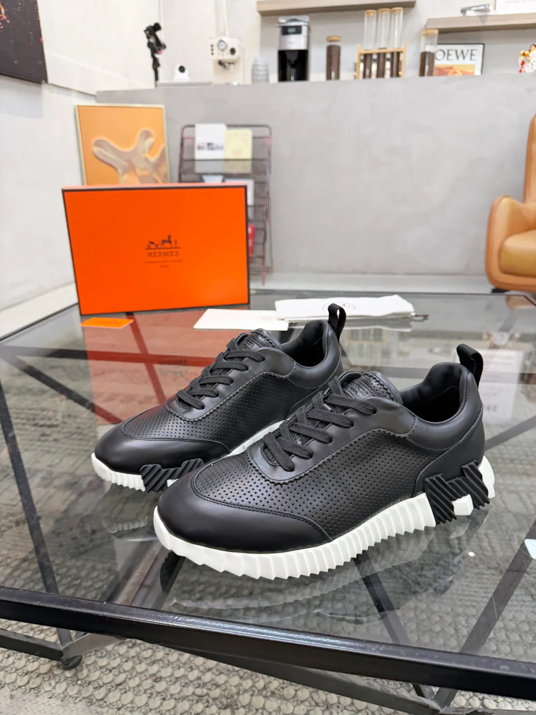 Men's Sneakers HERMES 17951012