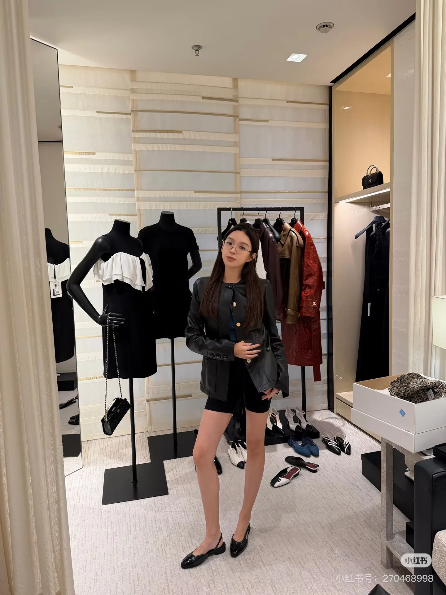 Women's Leather Jackets And Sheepskin Coats CHANEL 17867150