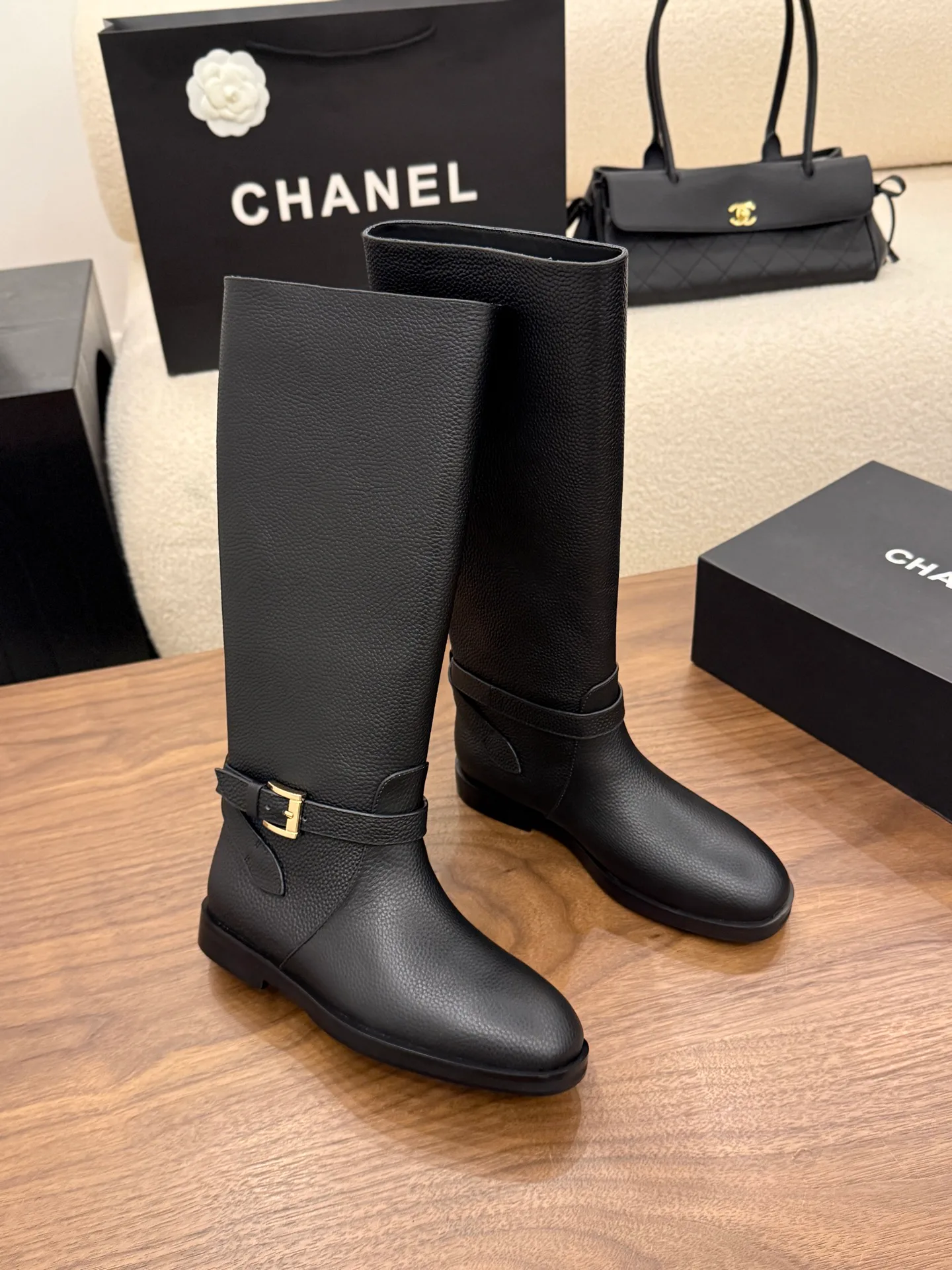 Women's Boots CHANEL 17928056