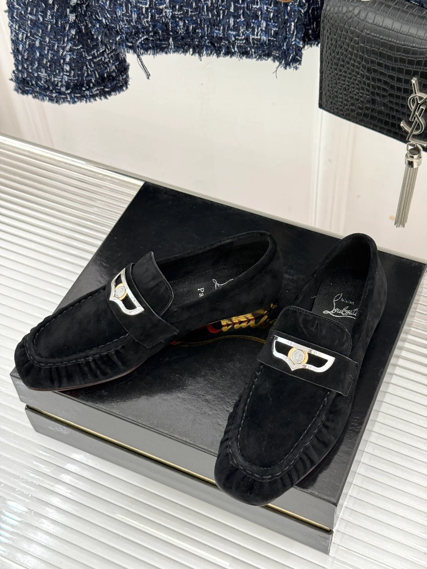 Лоферы И Мокасины Женские Christian Louboutin 18598154