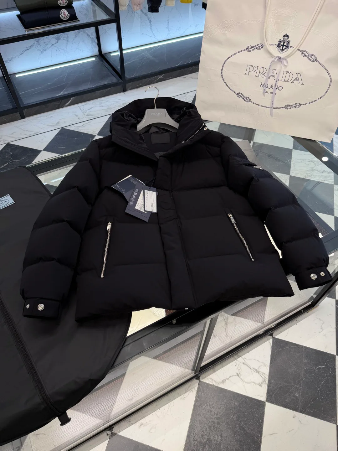 Men's Jackets And Down Jackets PRADA 18007611