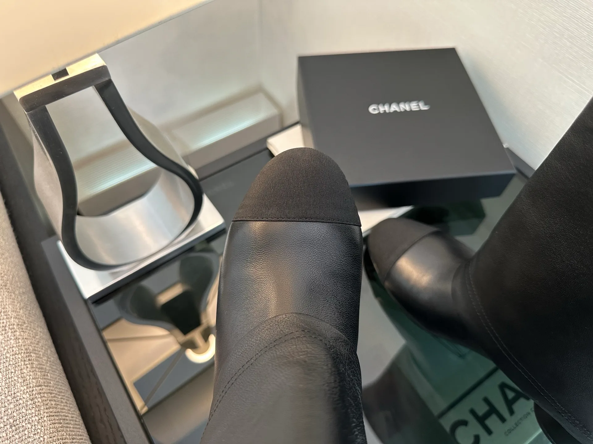 Women's Boots CHANEL 18198954