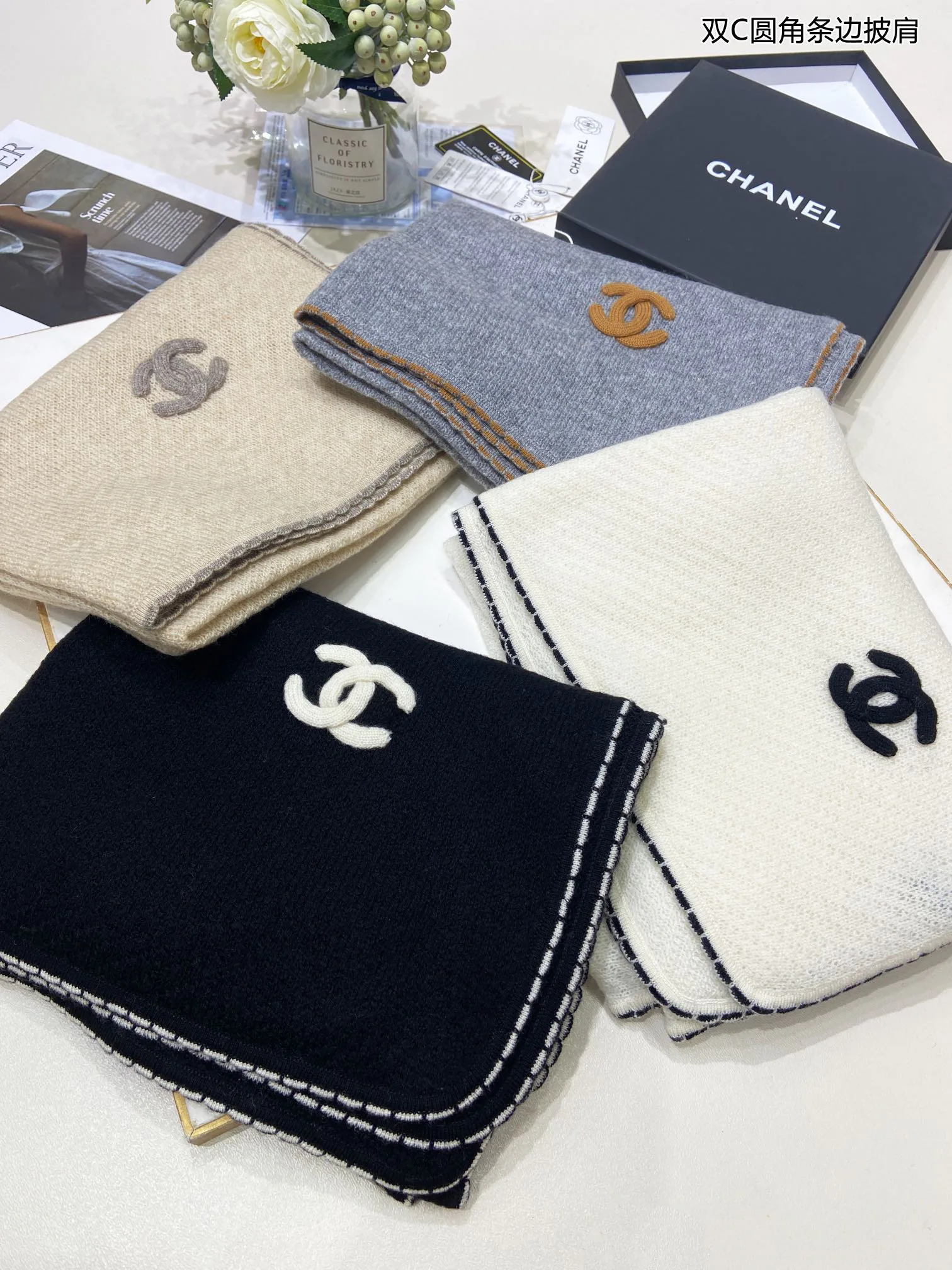 Scarves CHANEL 17940719