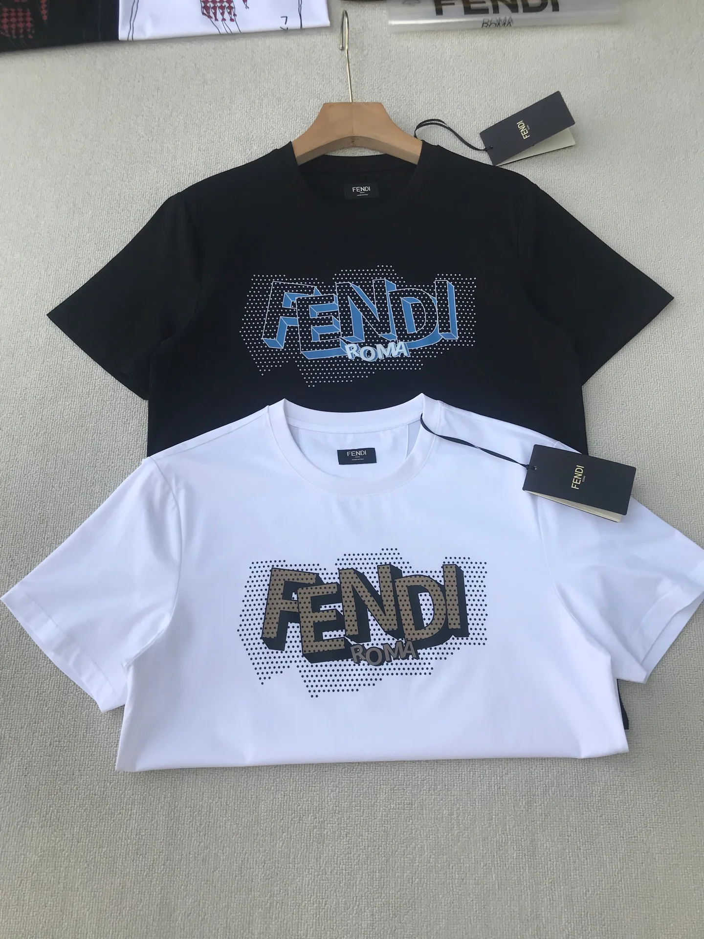Men's T-Shirts FENDI 17682798