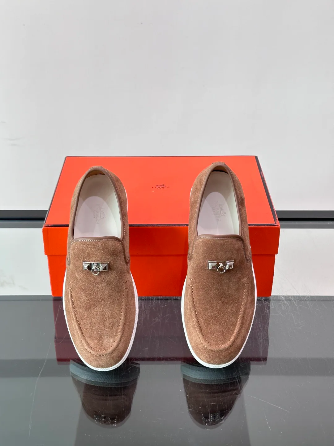 Men's Loafers And Dress Shoes HERMES 17649841