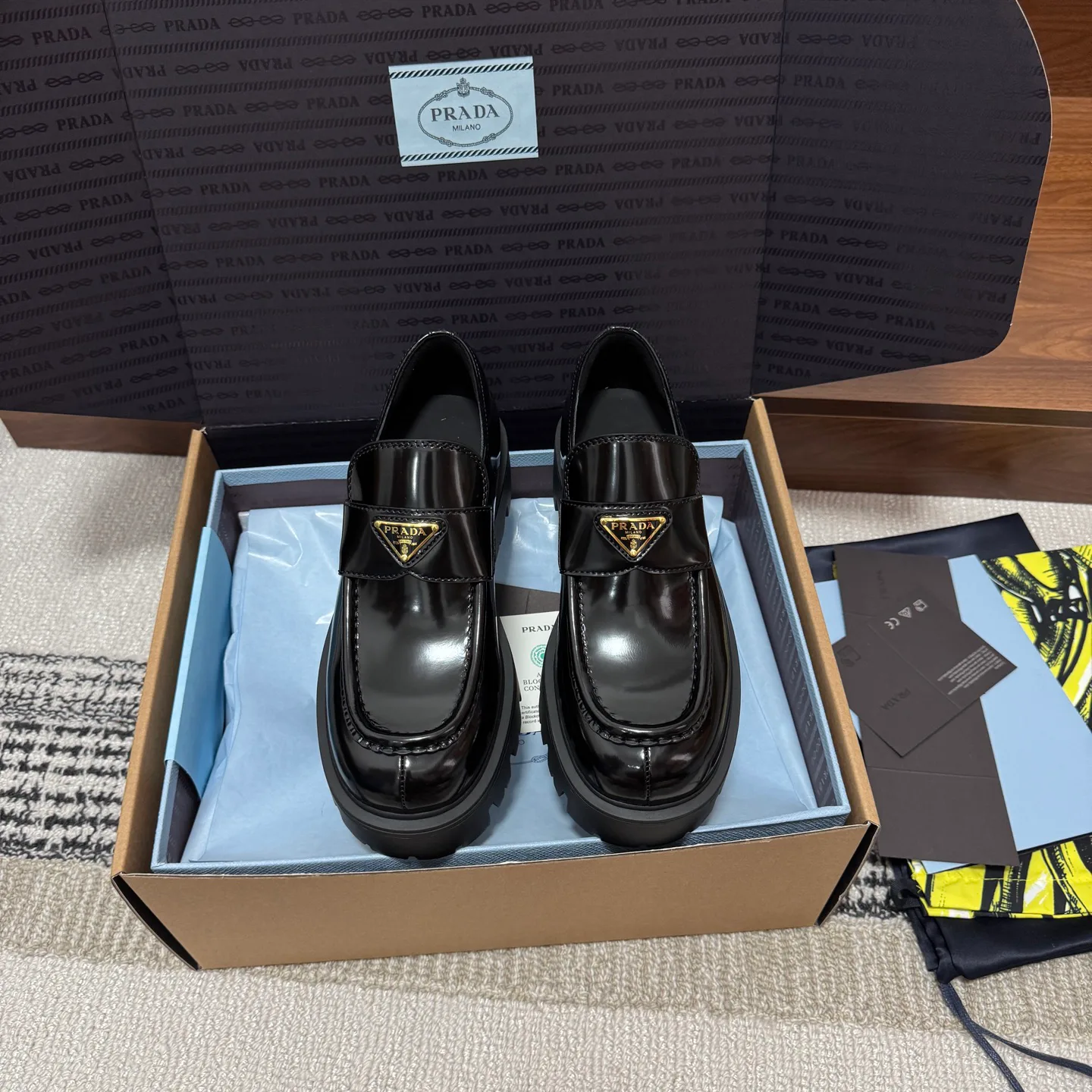 Women's Loafers And Moccasins PRADA 18083787
