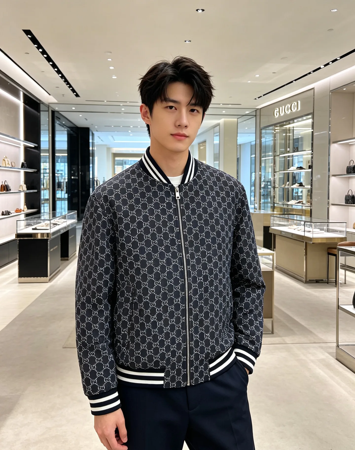 Куртки И Пуховики Мужские Gucci 18609372