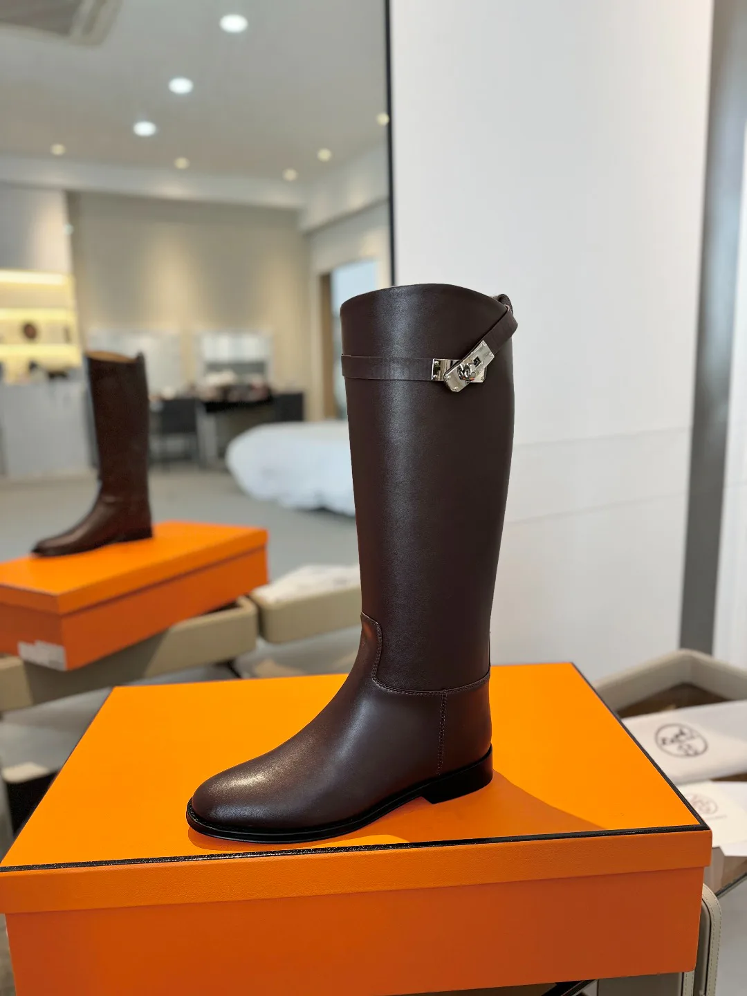 Women's Boots HERMES 18521253